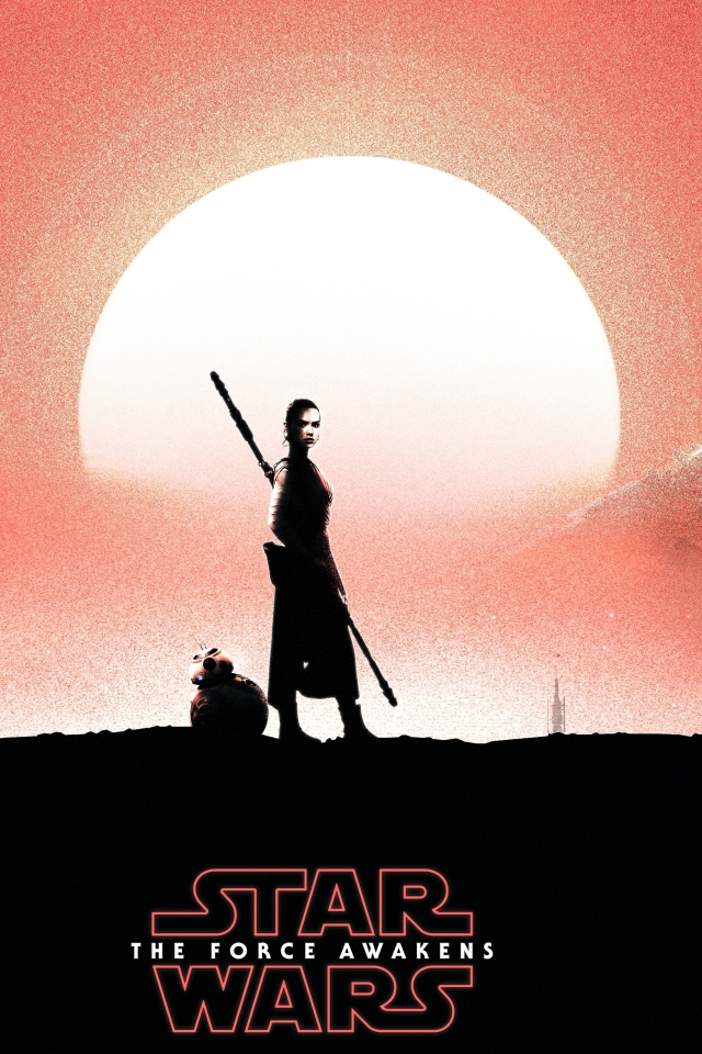 Download mobile wallpaper Star Wars, Movie, Star Wars Episode Vii: The Force Awakens, Rey (Star Wars), Bb 8 for free.