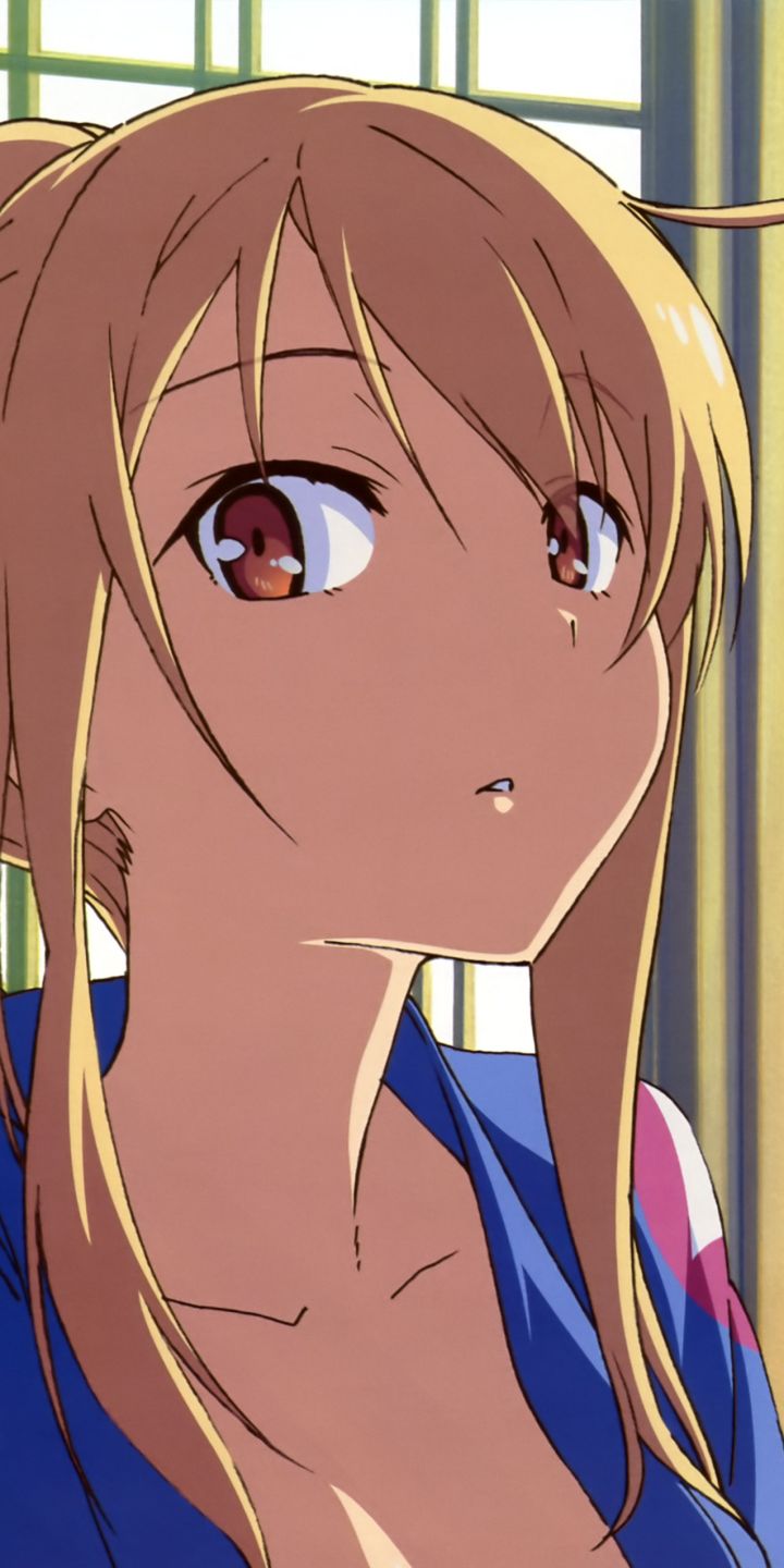 Handy-Wallpaper Blond, Gesicht, Blondinen, Animes, Orangefarbene Augen, Mashiro Shiina, Sakurasou No Pet Na Kanojo kostenlos herunterladen.