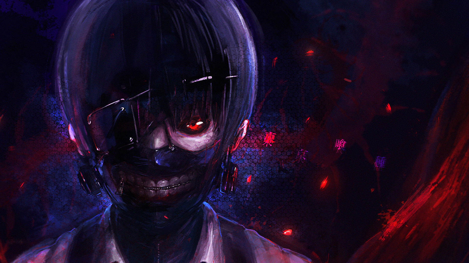 Handy-Wallpaper Animes, Ken Kanek, Tokyo Ghoul kostenlos herunterladen.