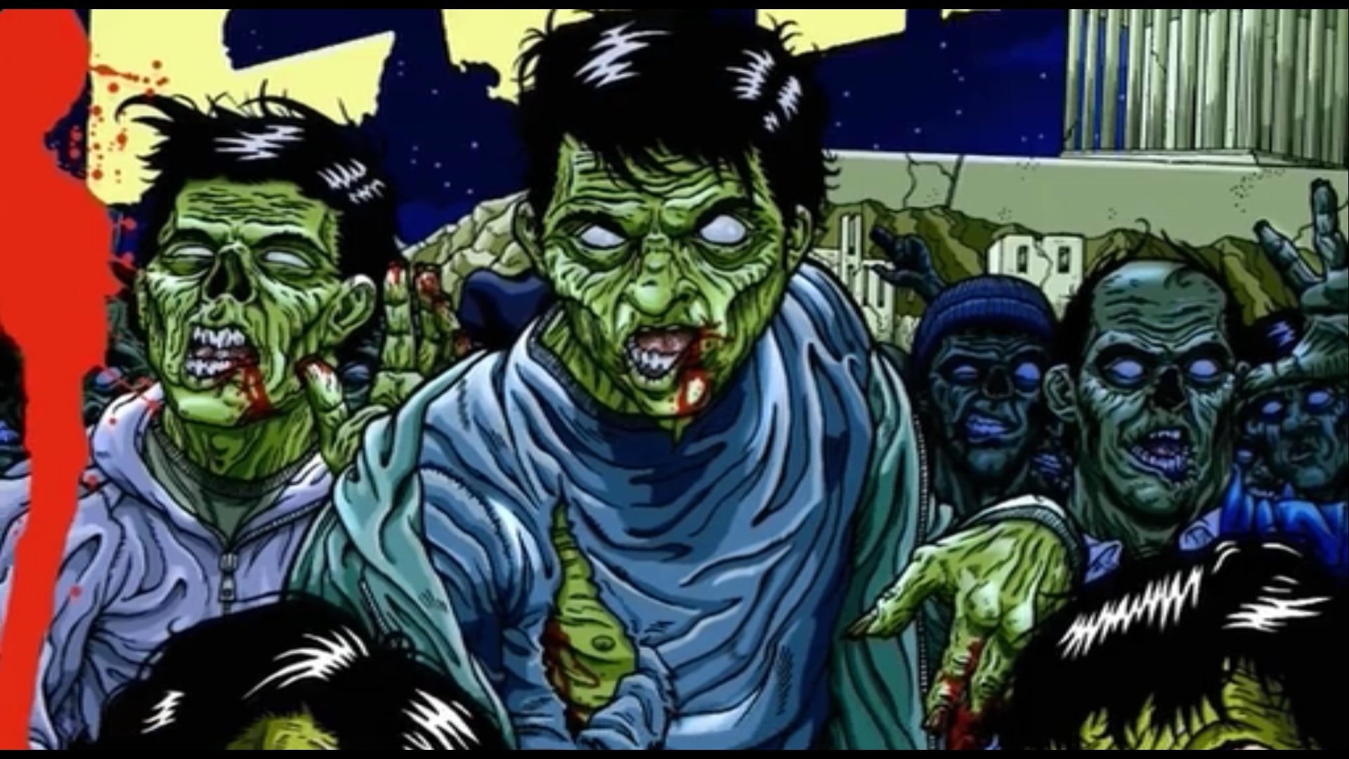 Free download wallpaper Dark, Zombie on your PC desktop