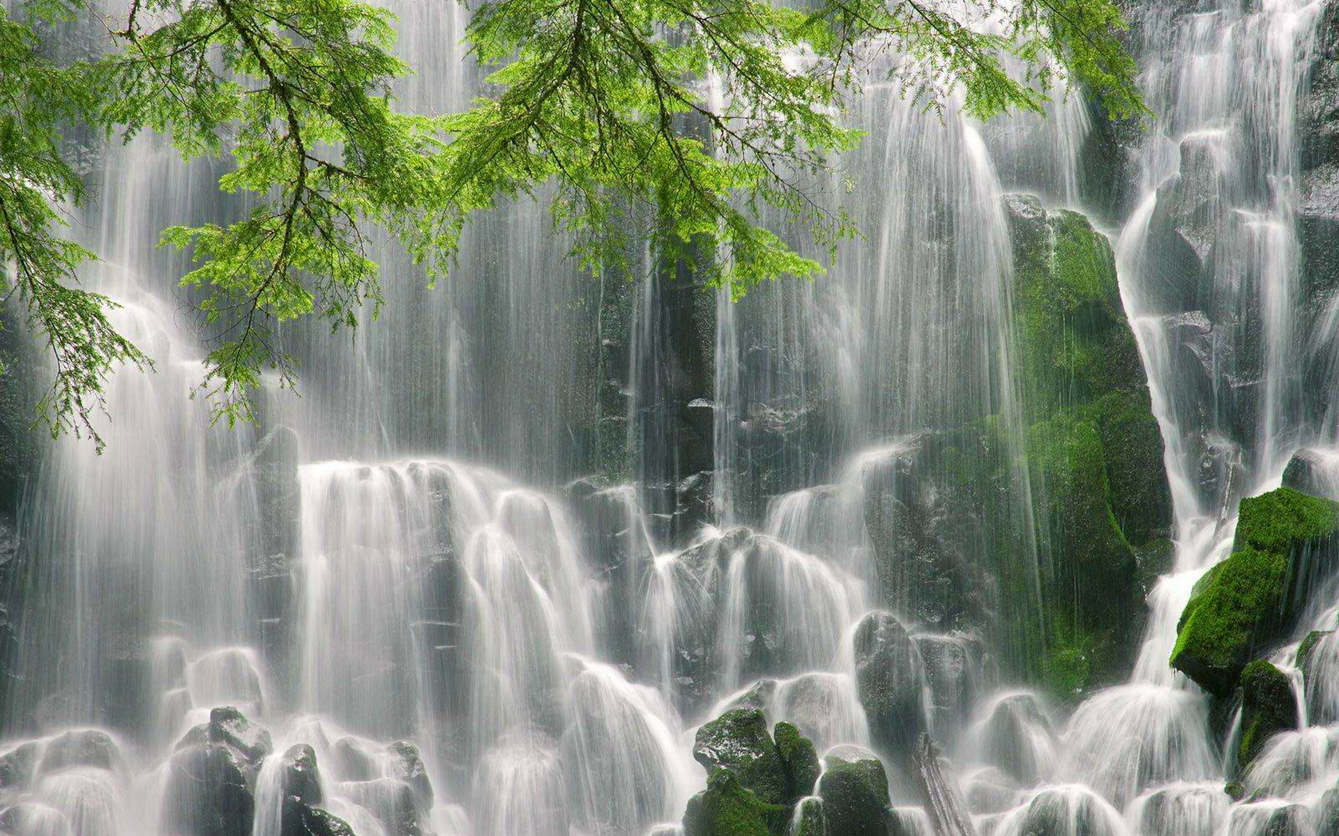 Download mobile wallpaper Waterfall, Earth for free.