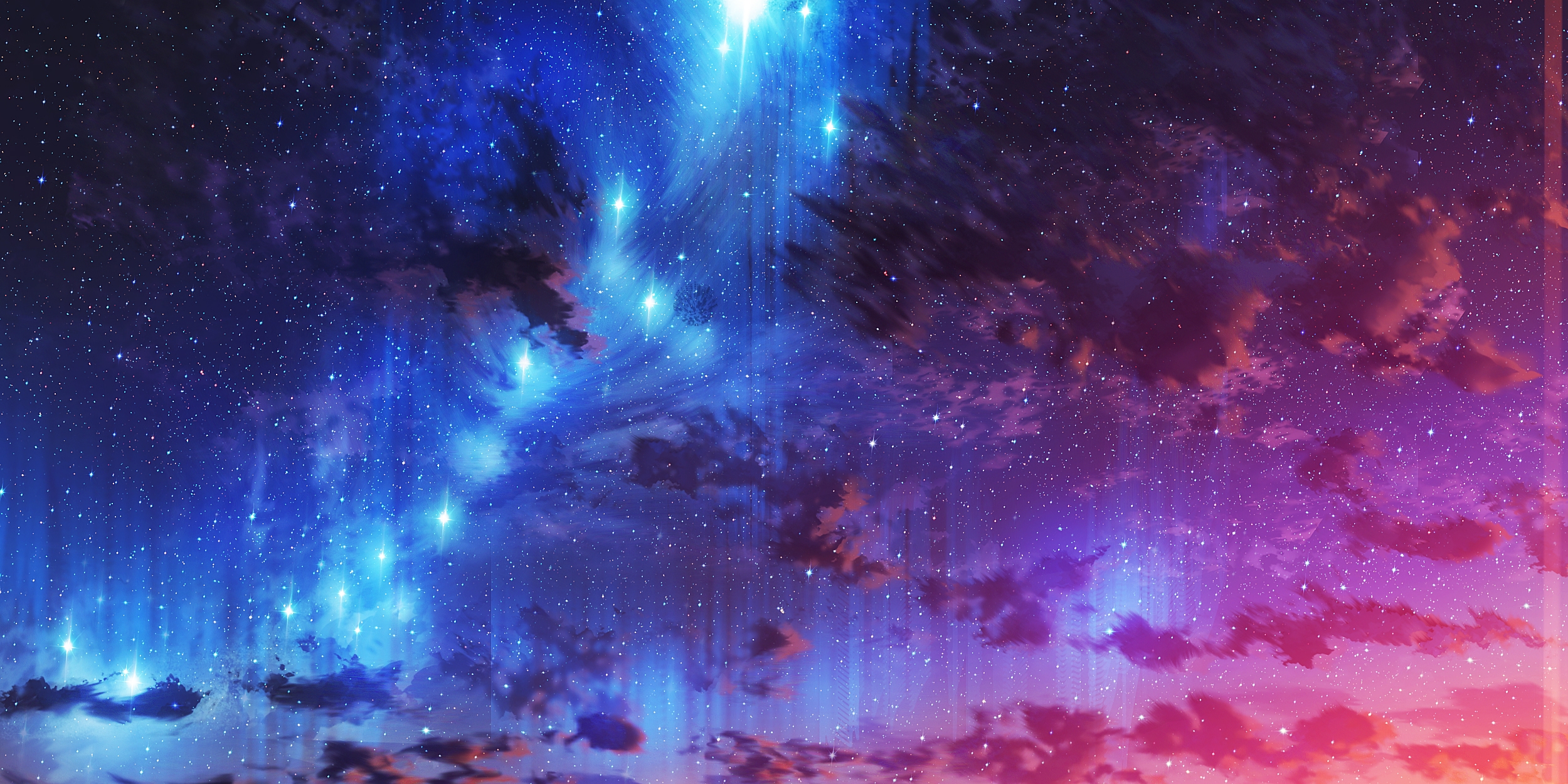 Baixar papel de parede para celular de Anime, Céu Estrelado, Original gratuito.
