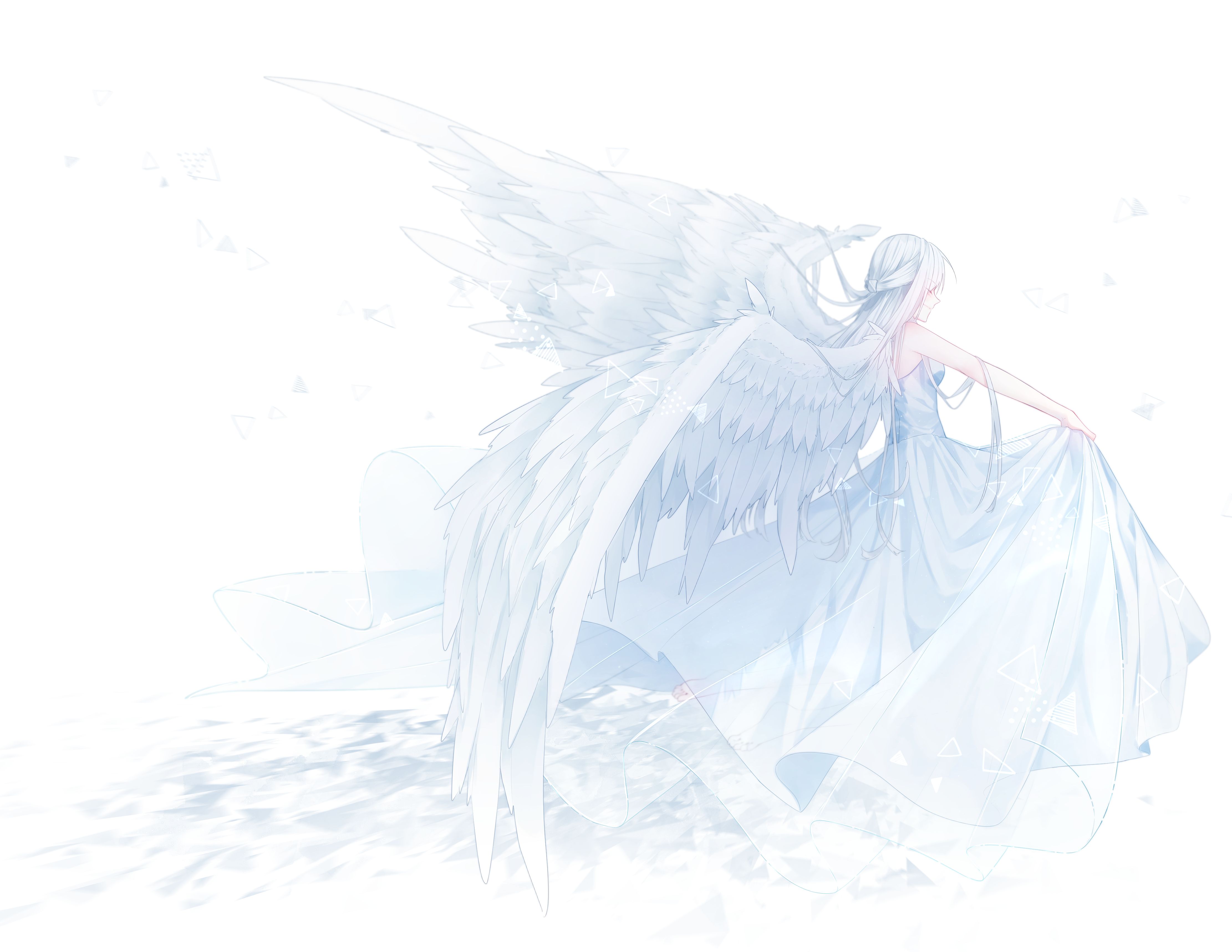 無料モバイル壁紙天使, アニメをダウンロードします。