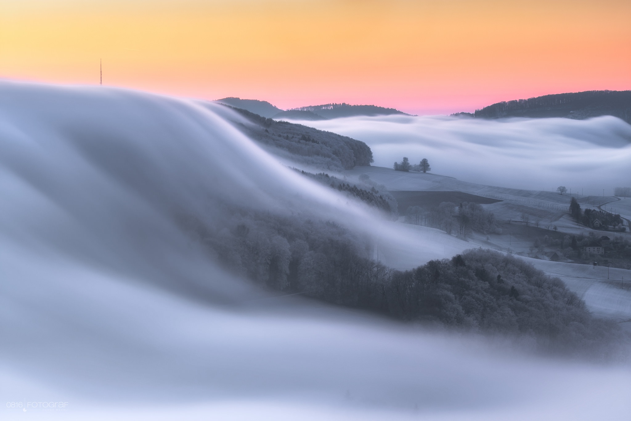 Free download wallpaper Landscape, Nature, Fog, Earth on your PC desktop