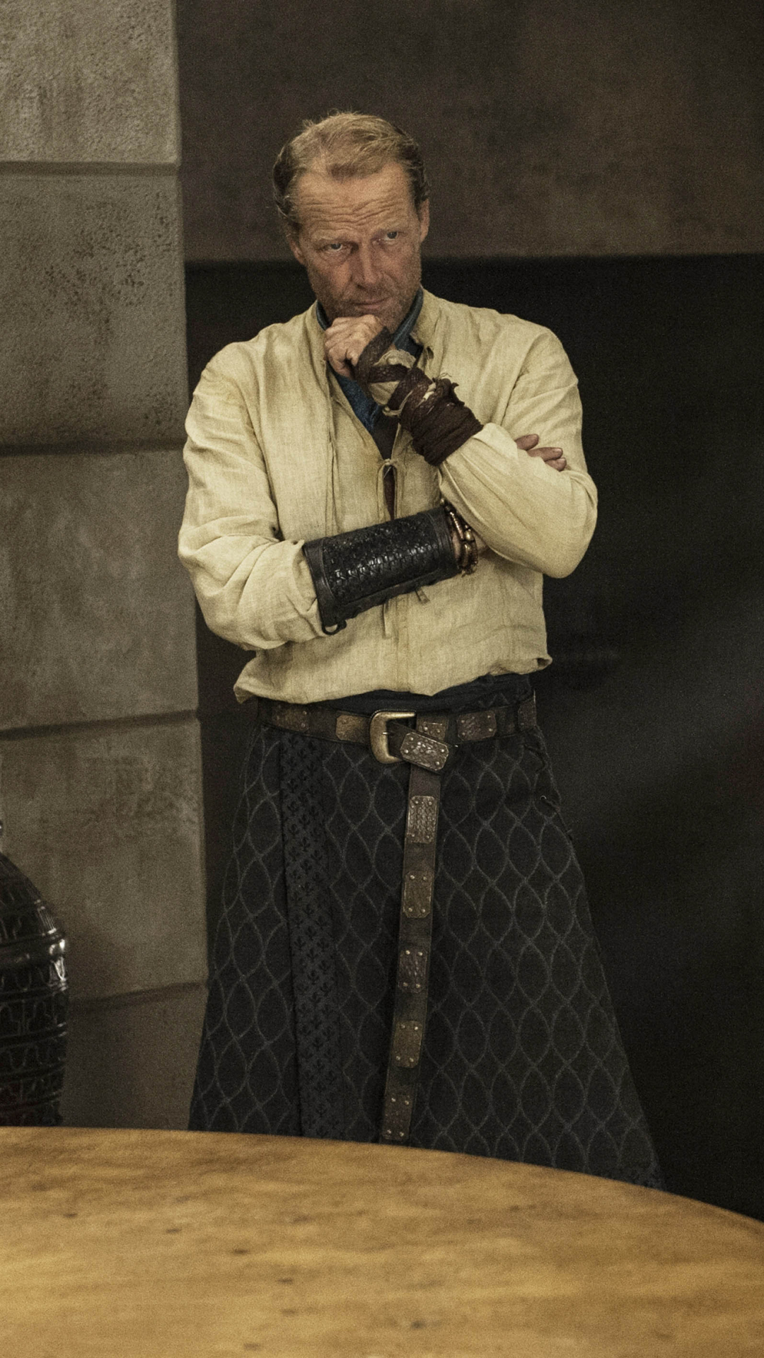 Download mobile wallpaper Game Of Thrones, Tv Show, Iain Glen, Jorah Mormont for free.