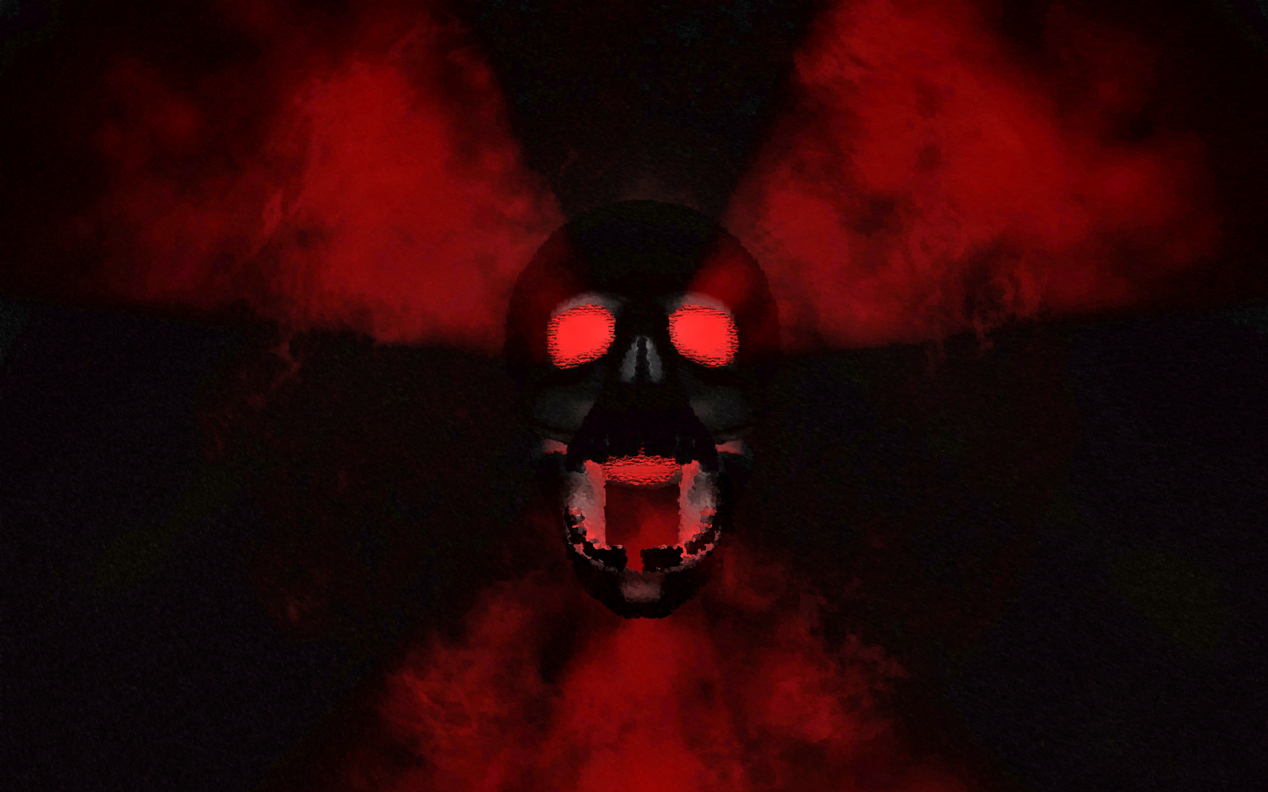 Free download wallpaper Dark, Skull on your PC desktop