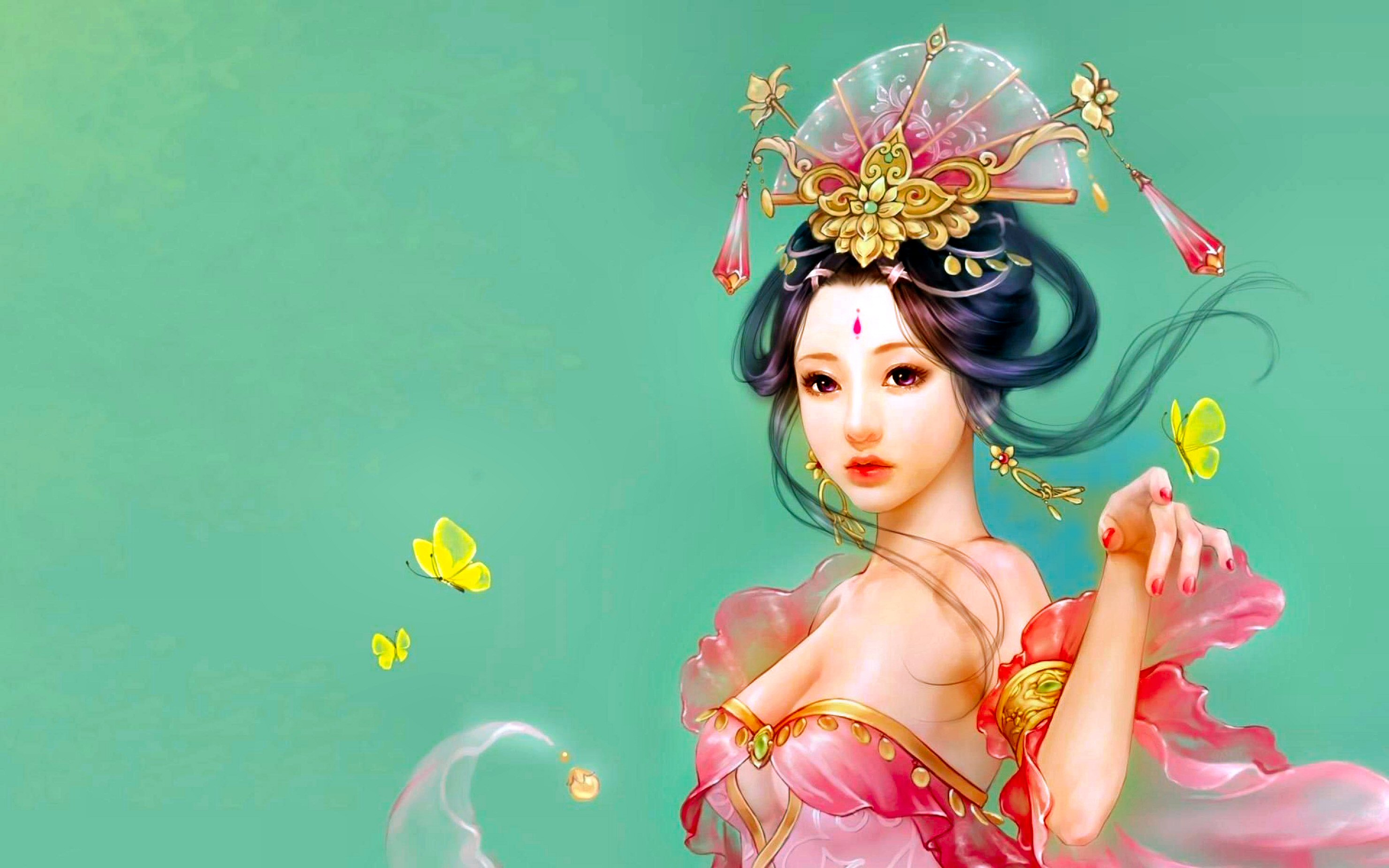 1466133 Bild herunterladen fantasie, orientalisch, asiatisch - Hintergrundbilder und Bildschirmschoner kostenlos