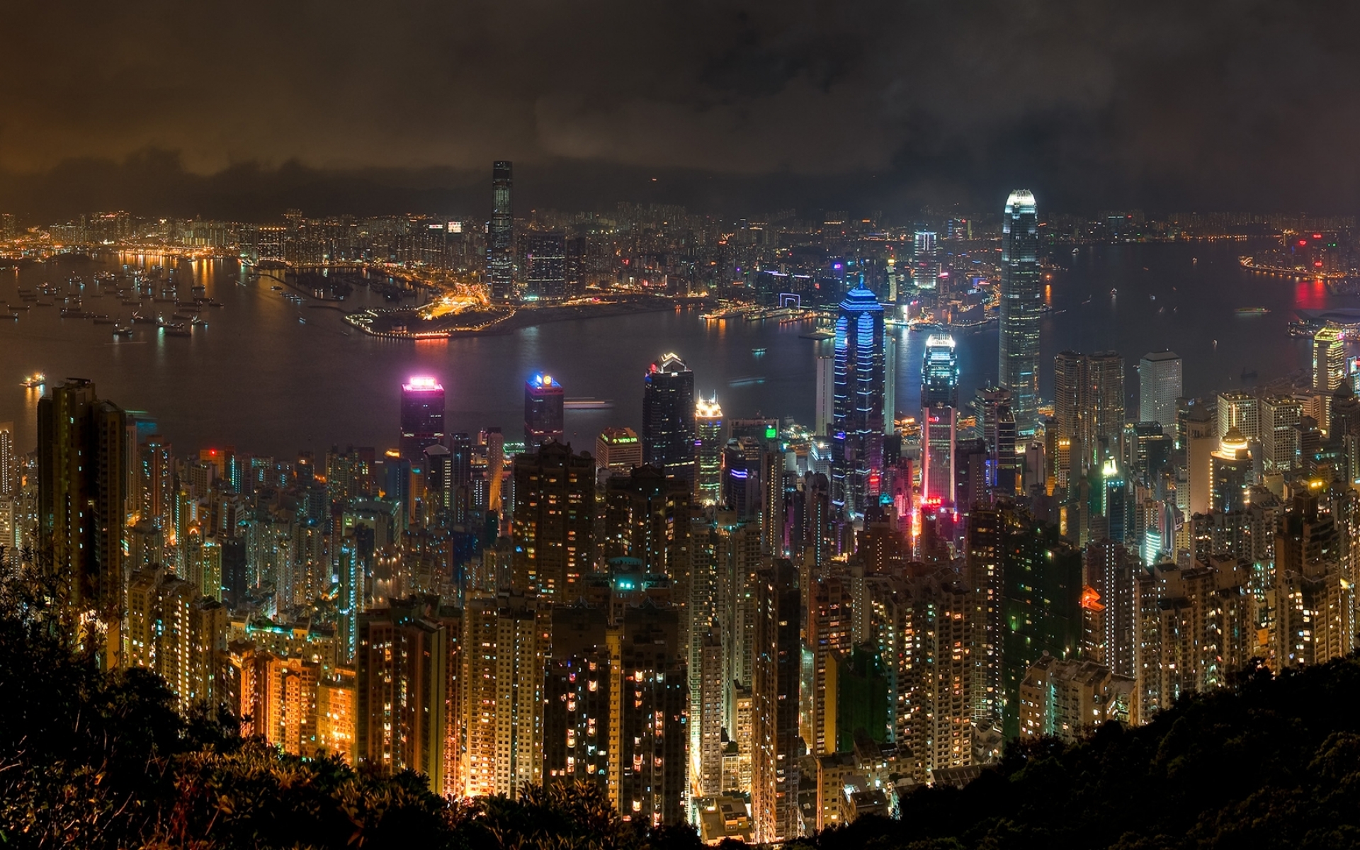 Download mobile wallpaper Hong Kong, Cities, Man Made for free.