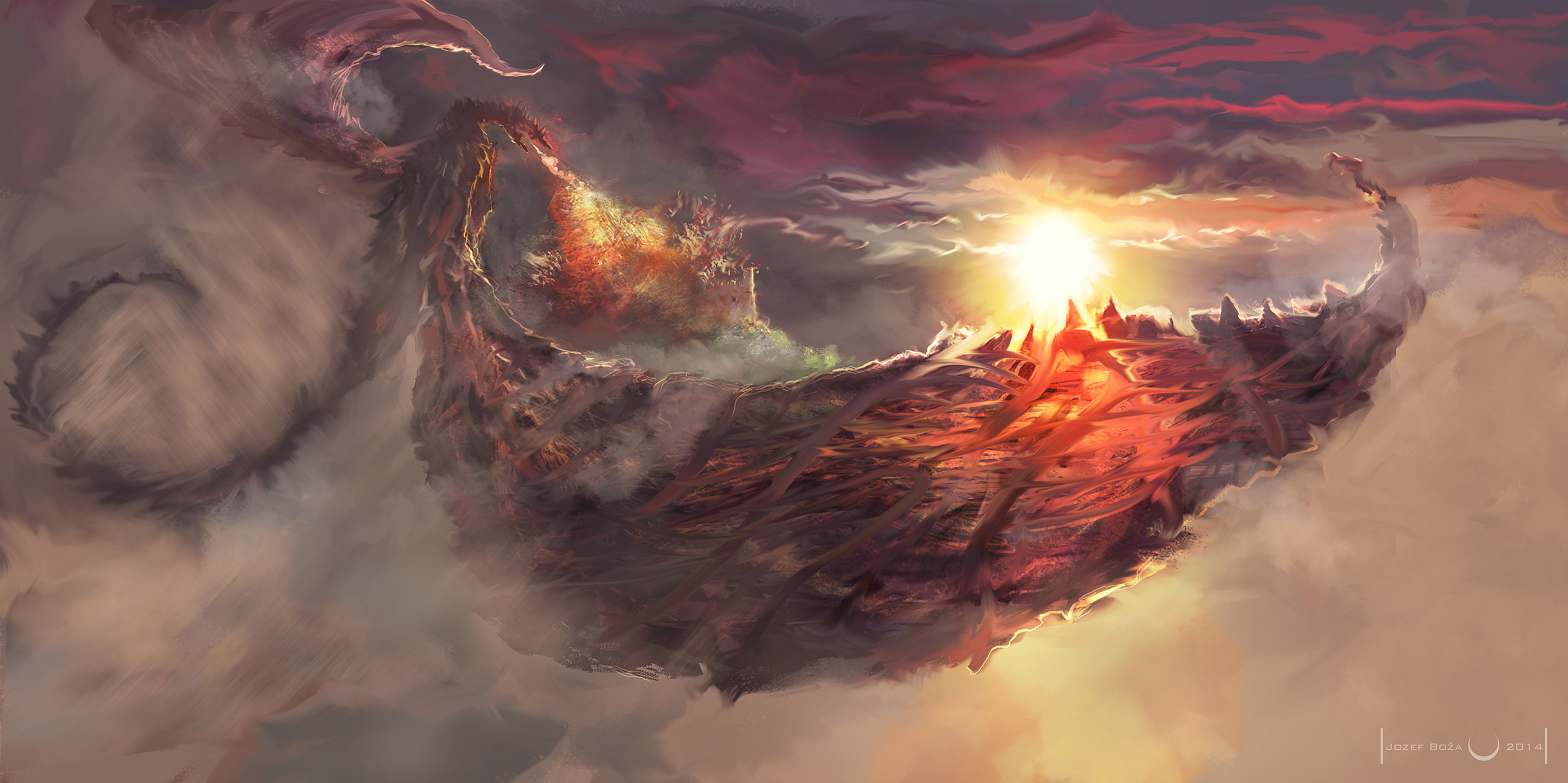 Free download wallpaper Fantasy, Dragon on your PC desktop