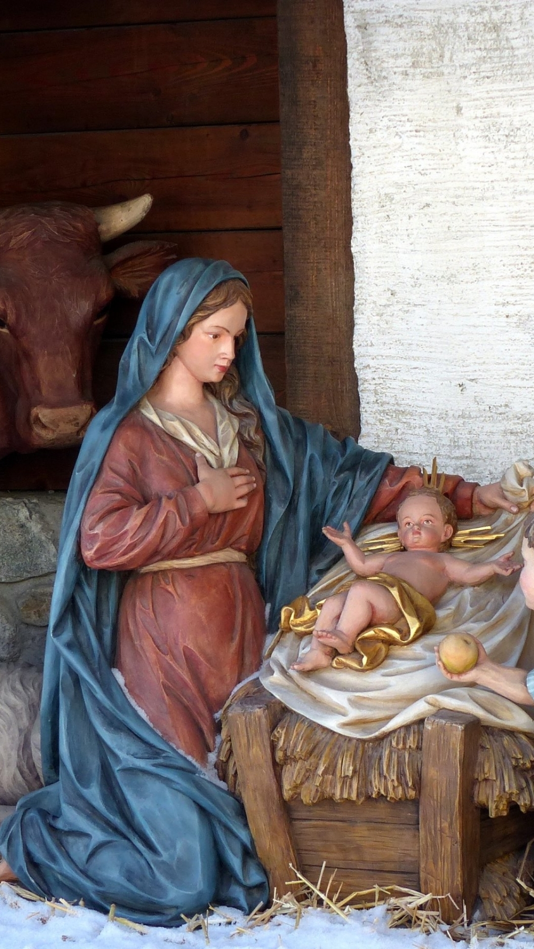 nativity, holiday, christmas, religious, christian HD wallpaper