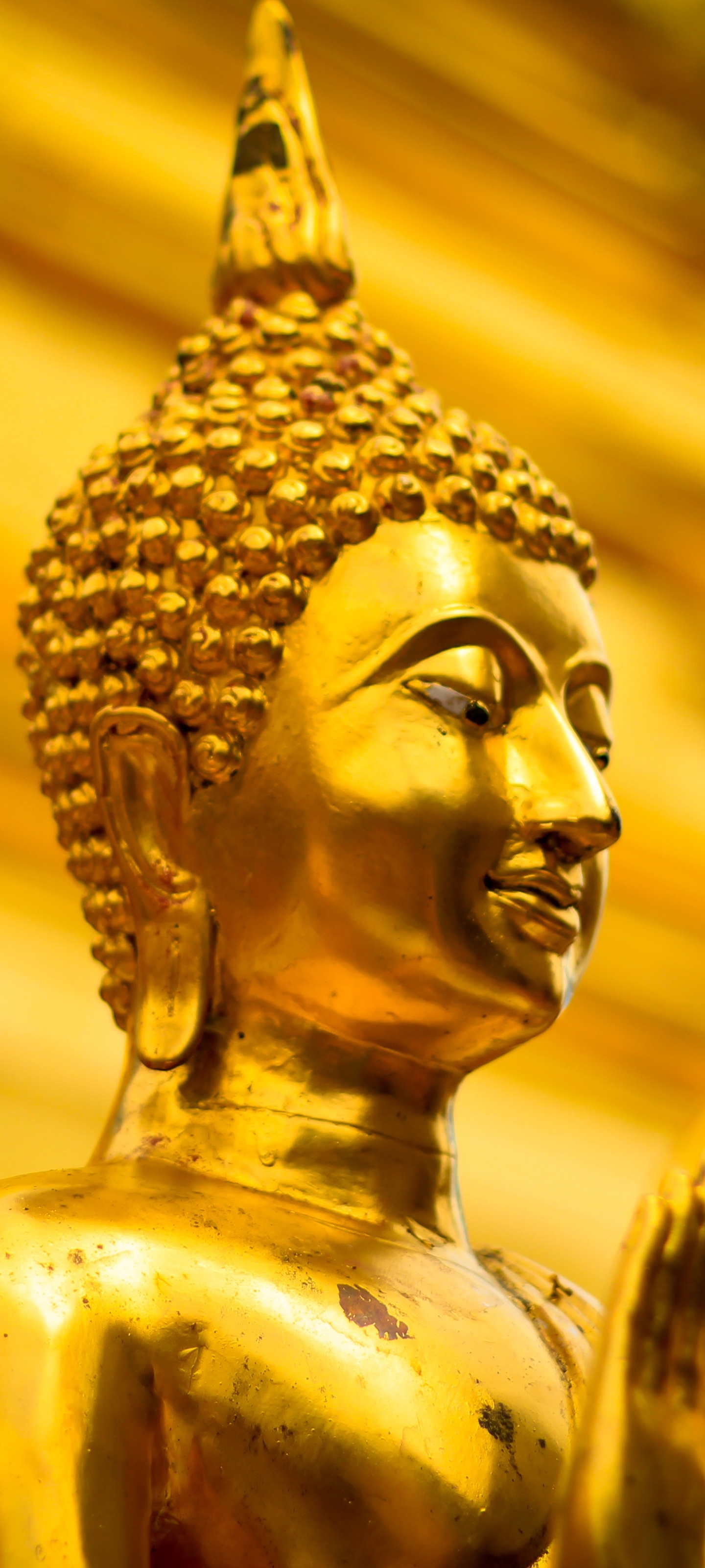 Handy-Wallpaper Buddha, Statue, Thailand, Religion, Religiös kostenlos herunterladen.