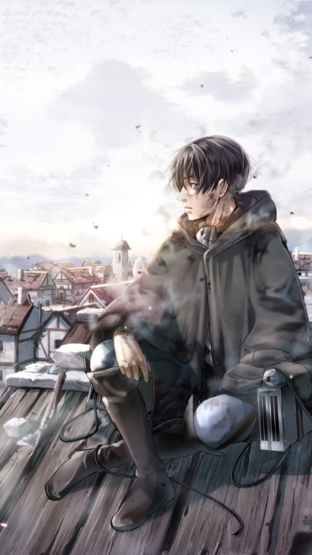 Handy-Wallpaper Animes, Attack On Titan kostenlos herunterladen.