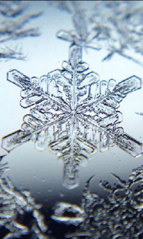 Download mobile wallpaper Earth, Snowflake for free.