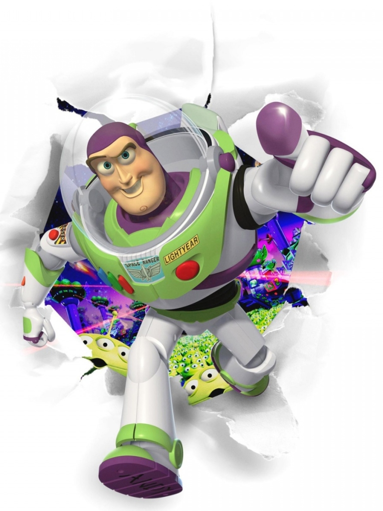 Download mobile wallpaper Toy Story, Movie, Buzz Lightyear for free.