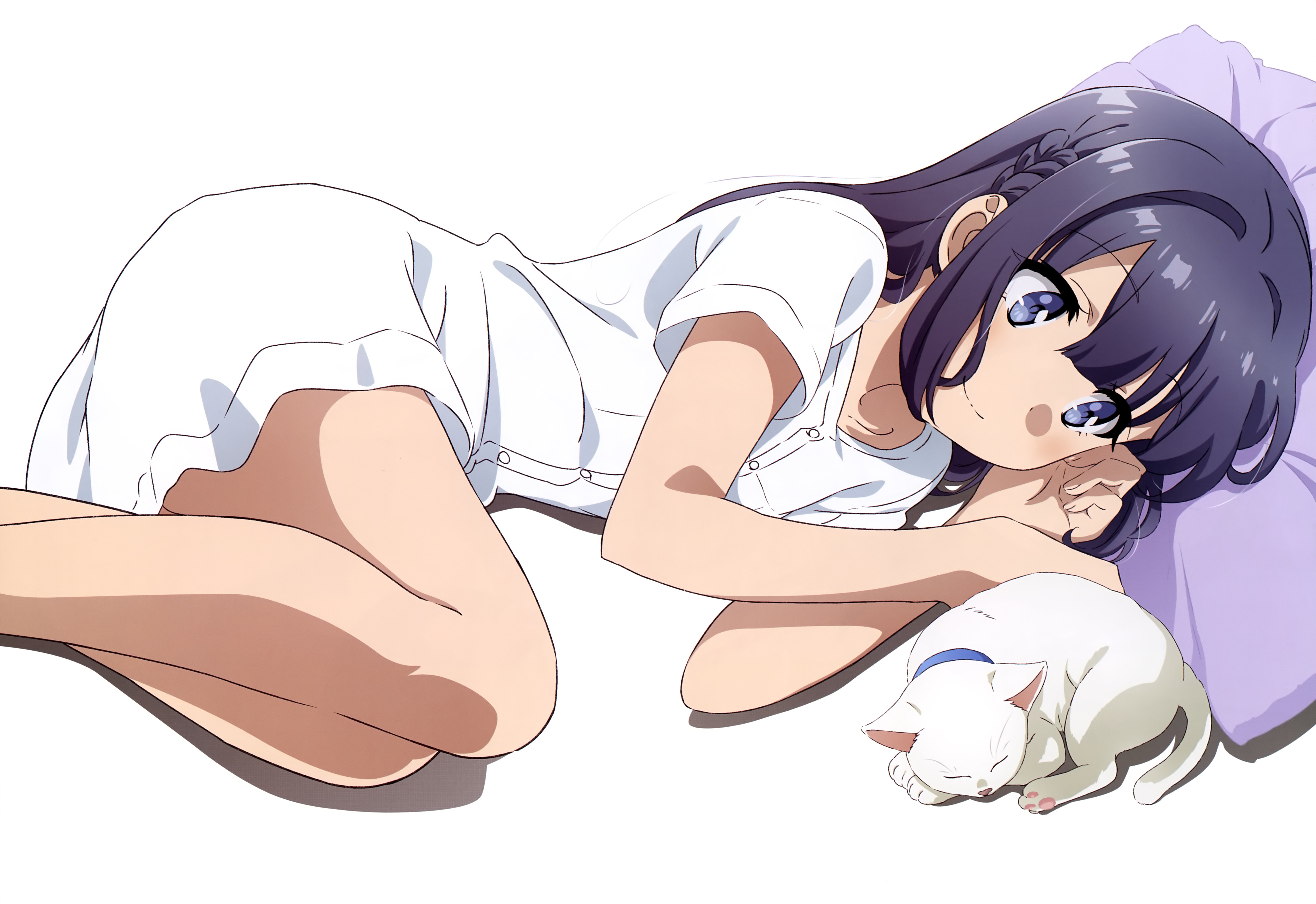 anime, rascal does not dream of bunny girl senpai, shoko makinohara