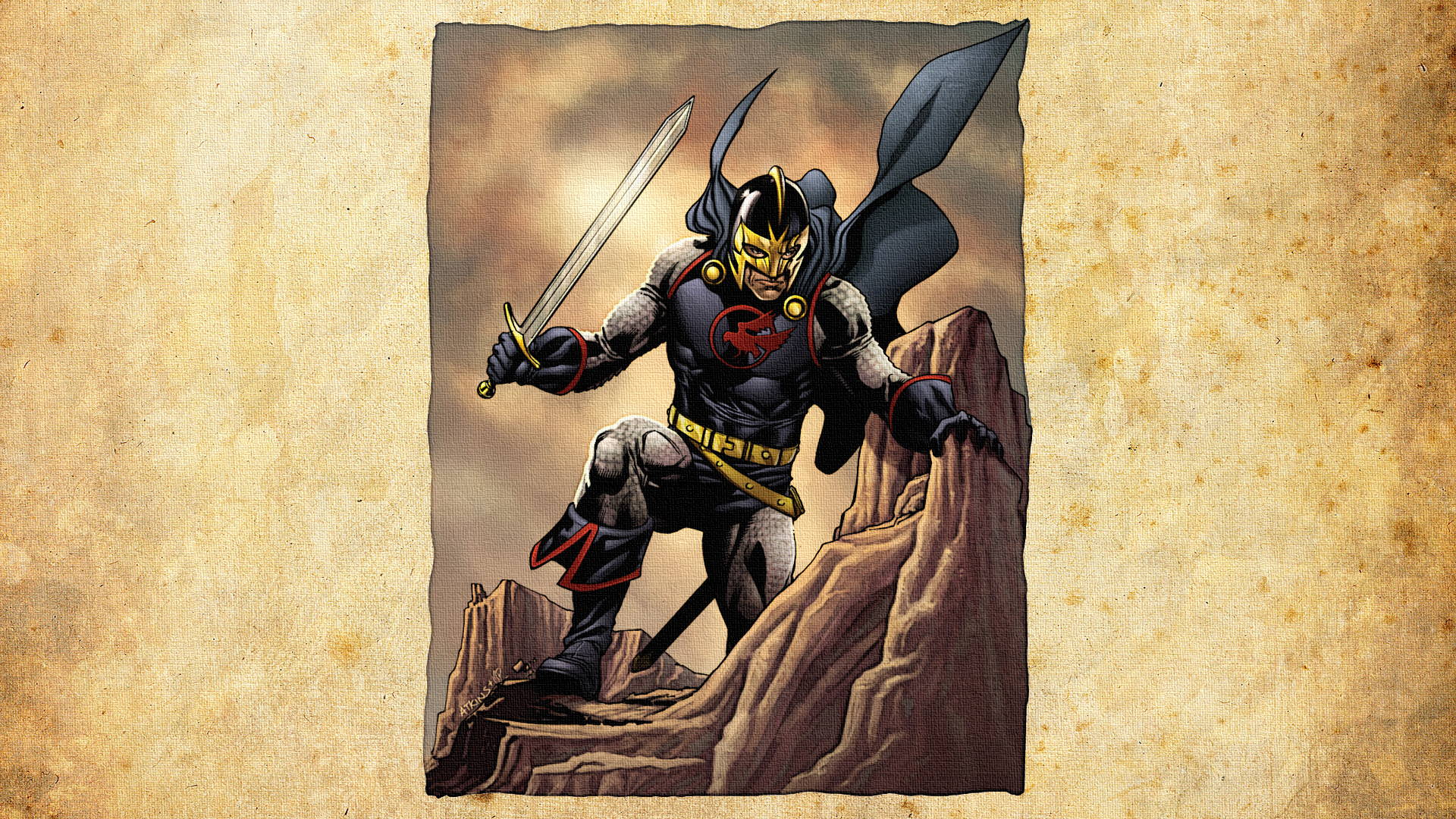 783306 скачать обои комиксы, чeрный рыцарь, черный рыцарь (марвел), дэйн уитмен - заставки и картинки бесплатно