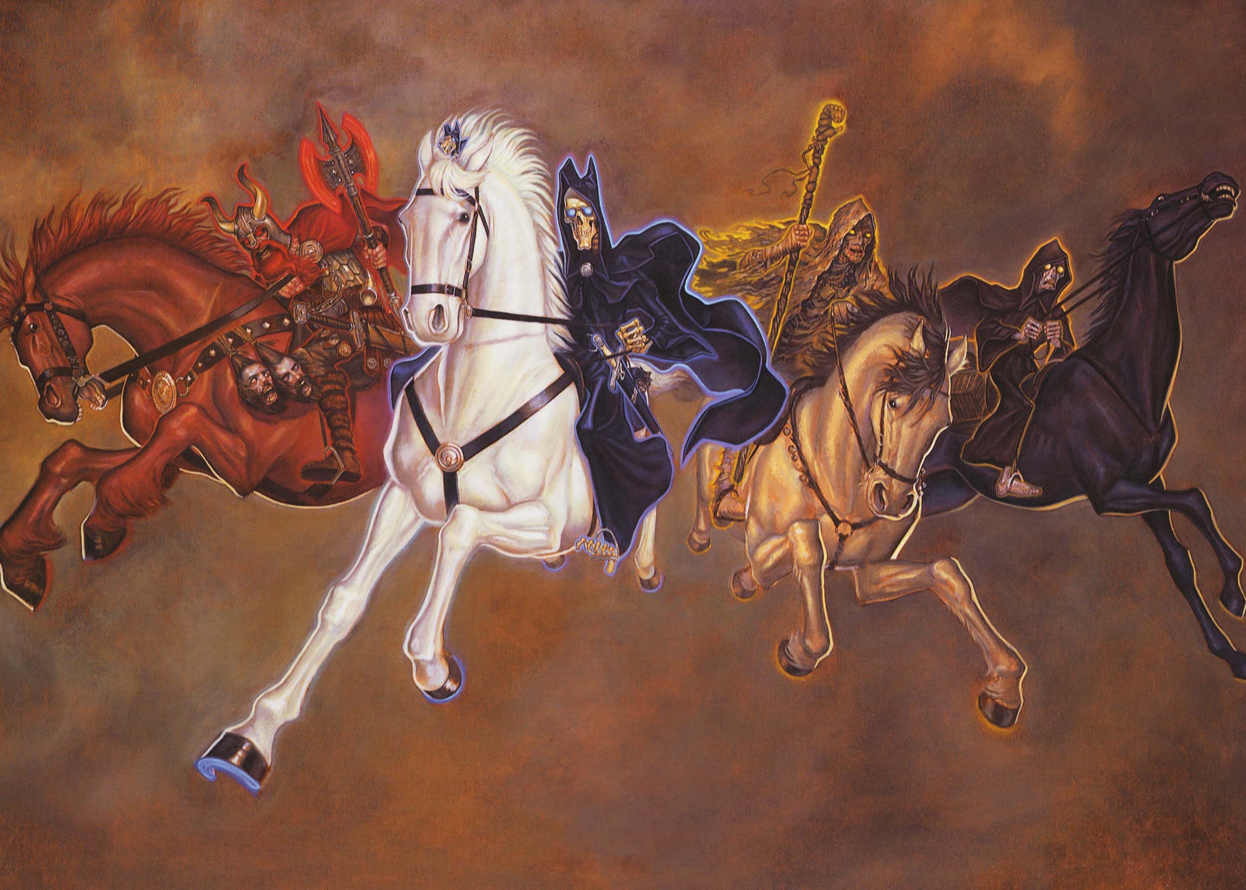religious, christian, four horsemen of the apocalypse