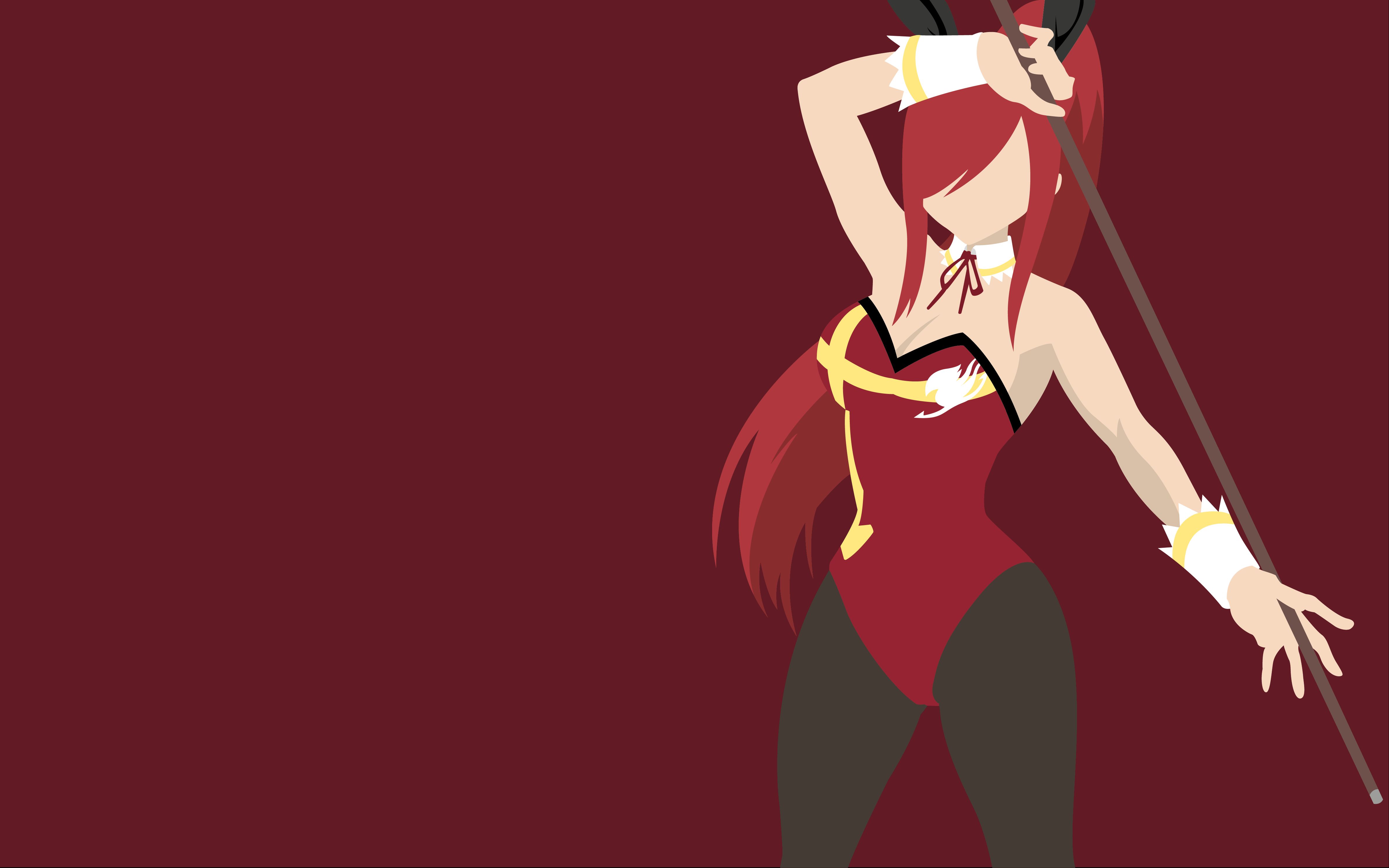 Handy-Wallpaper Animes, Fairy Tail, Erza Scarlet kostenlos herunterladen.