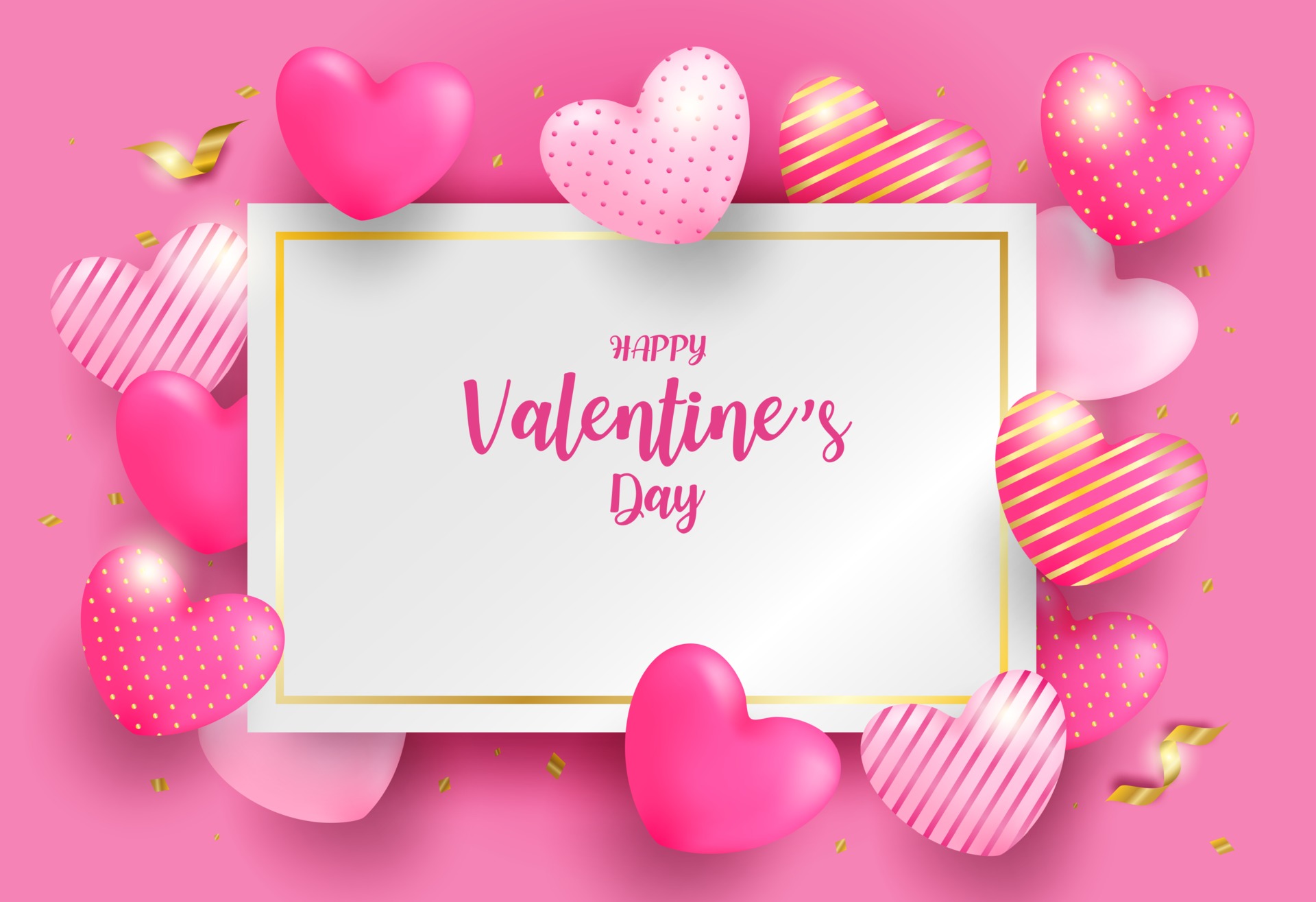 Free download wallpaper Valentine's Day, Holiday, Heart, Happy Valentine's Day on your PC desktop