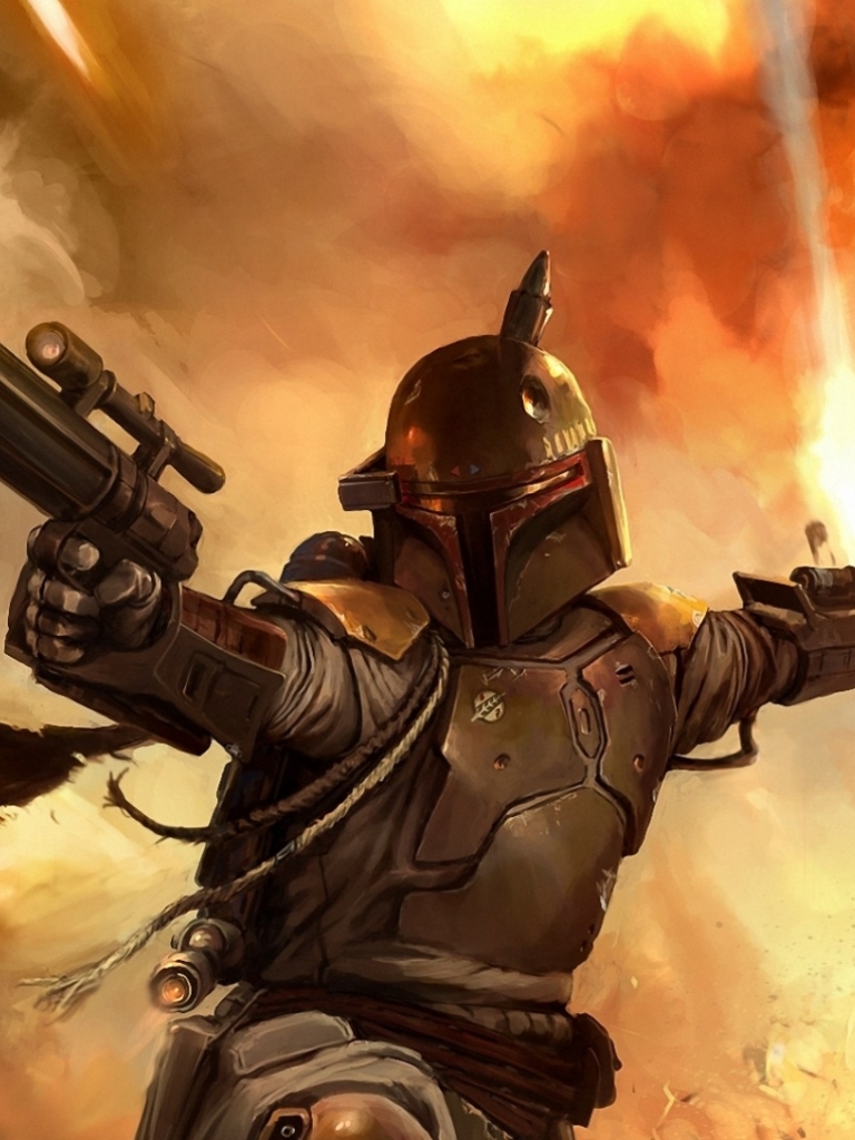 Download mobile wallpaper Star Wars, Sci Fi, Boba Fett, Bounty Hunter for free.