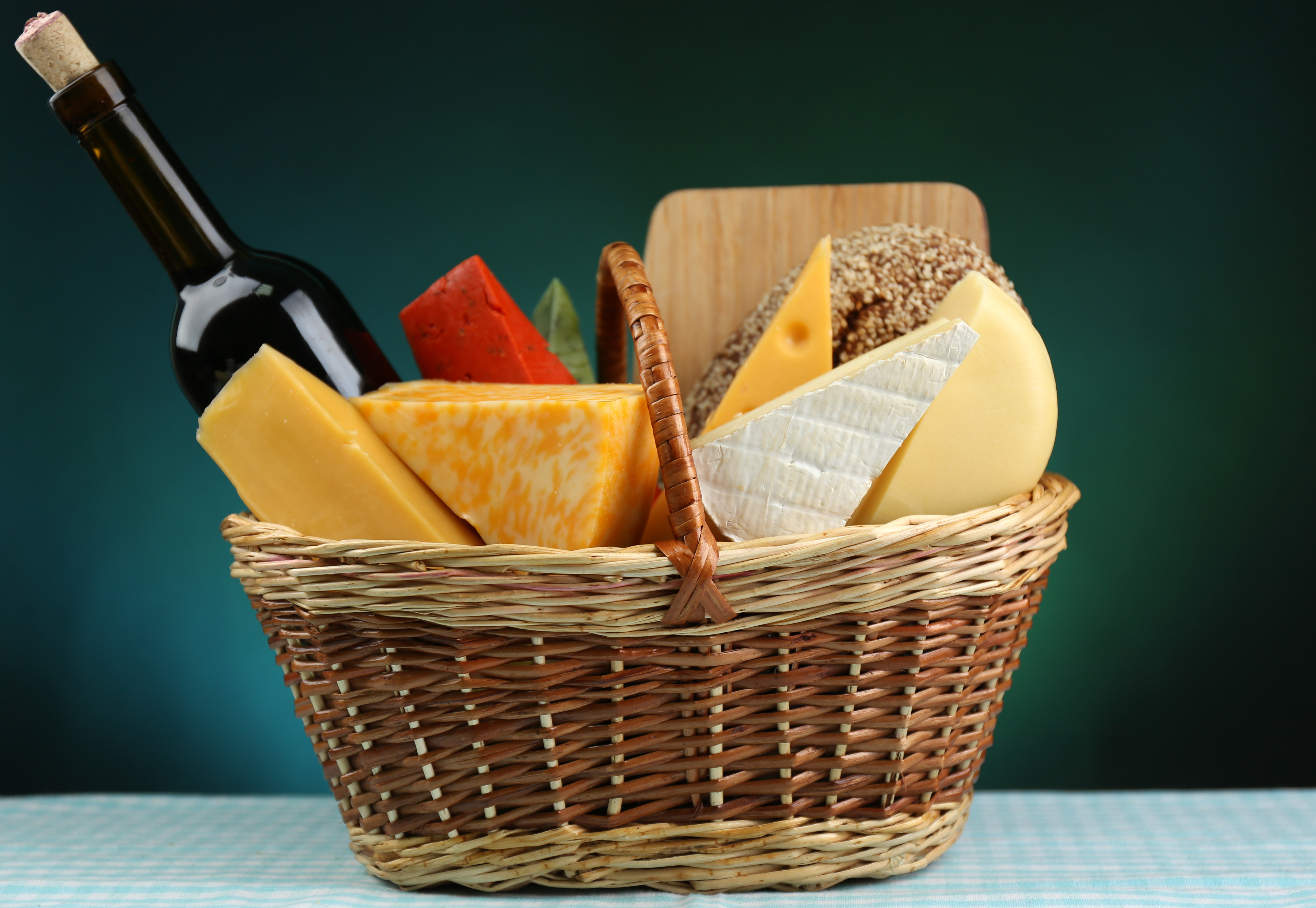 Free download wallpaper Food, Cheese, Still Life, Basket on your PC desktop