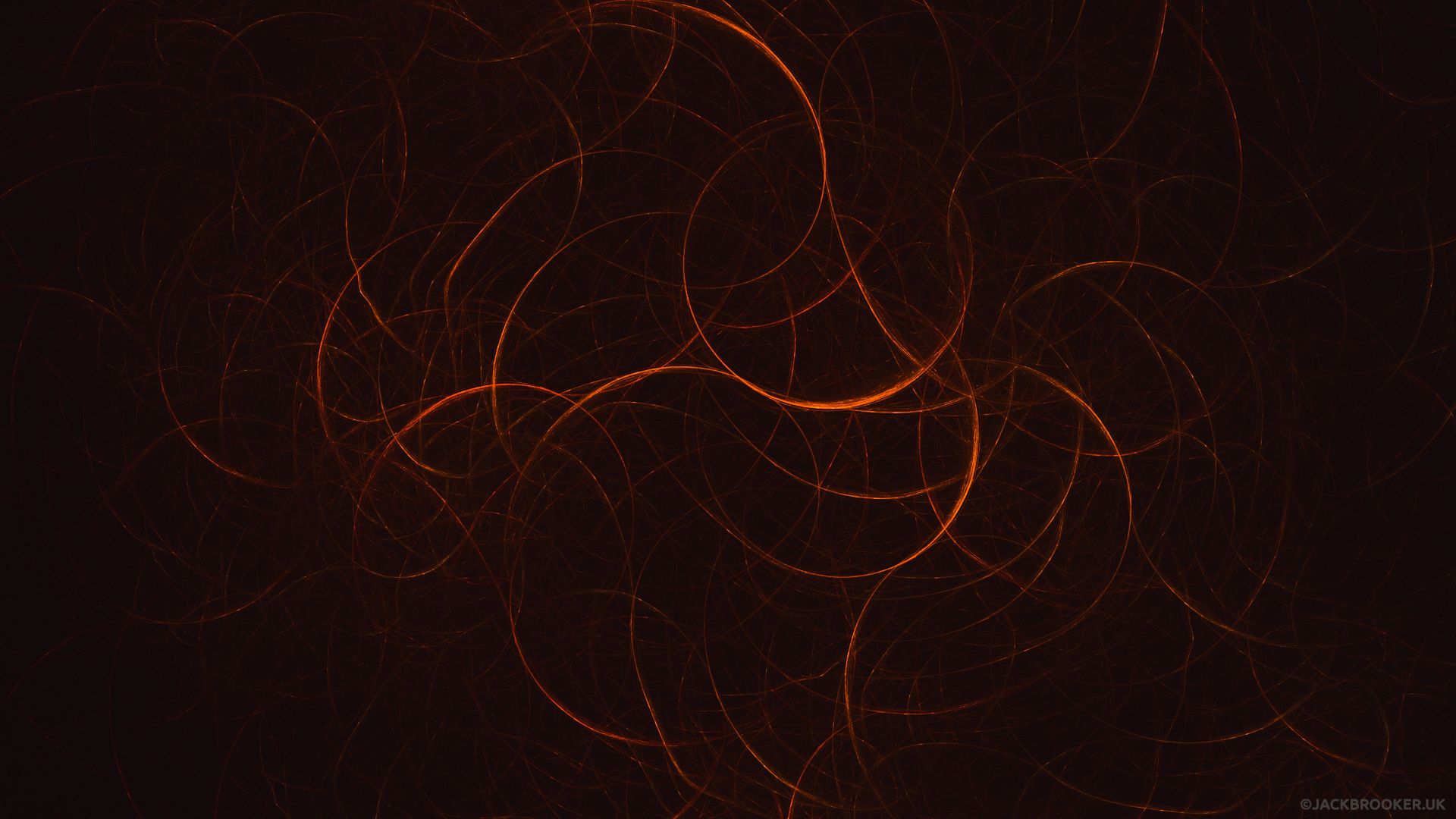 Download mobile wallpaper Abstract, Circle, Artistic, Orange (Color) for free.