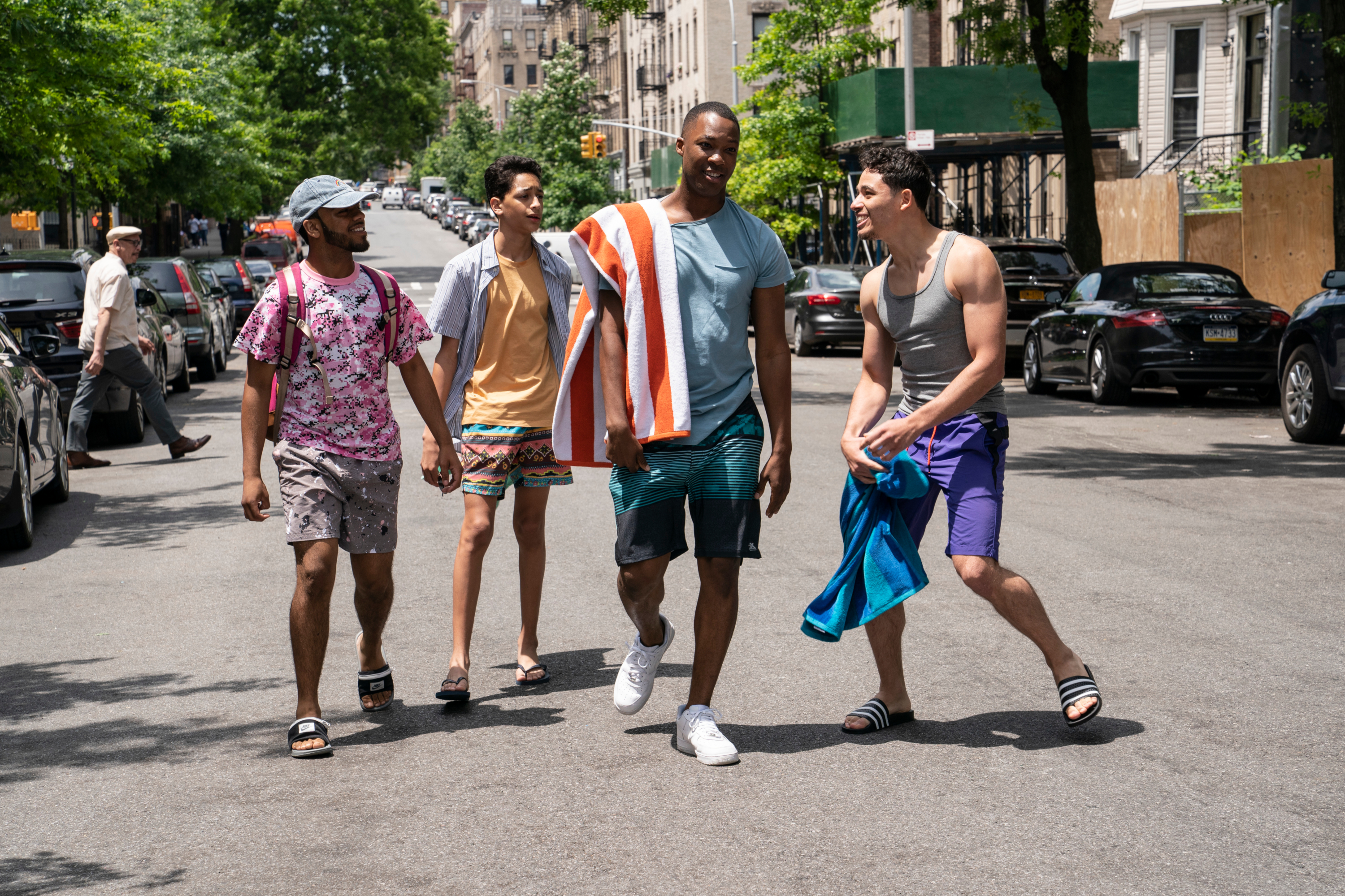 movie, in the heights, anthony ramos, corey hawkins, gregory diaz iv