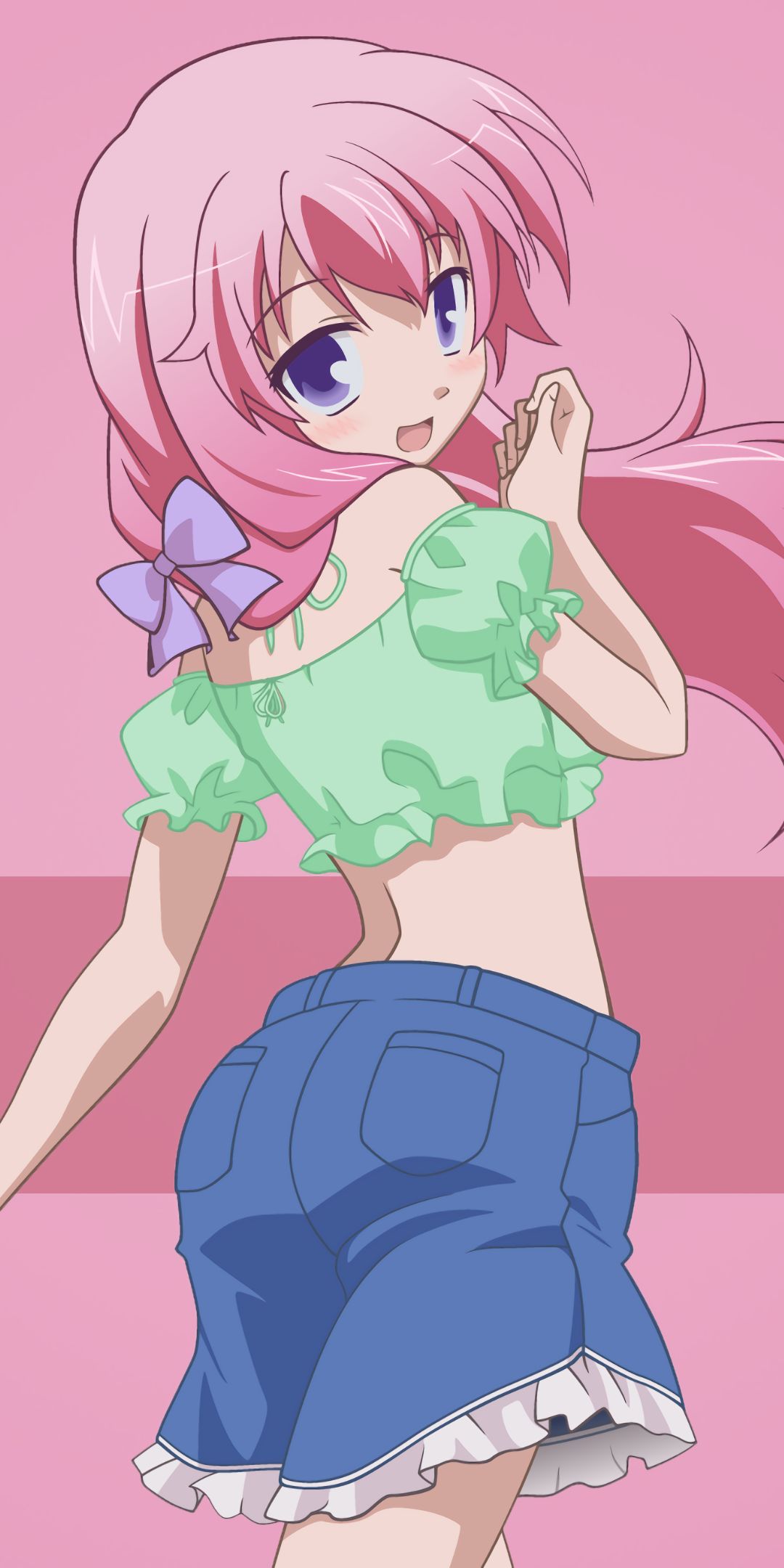 Download mobile wallpaper Anime, Baka And Test for free.