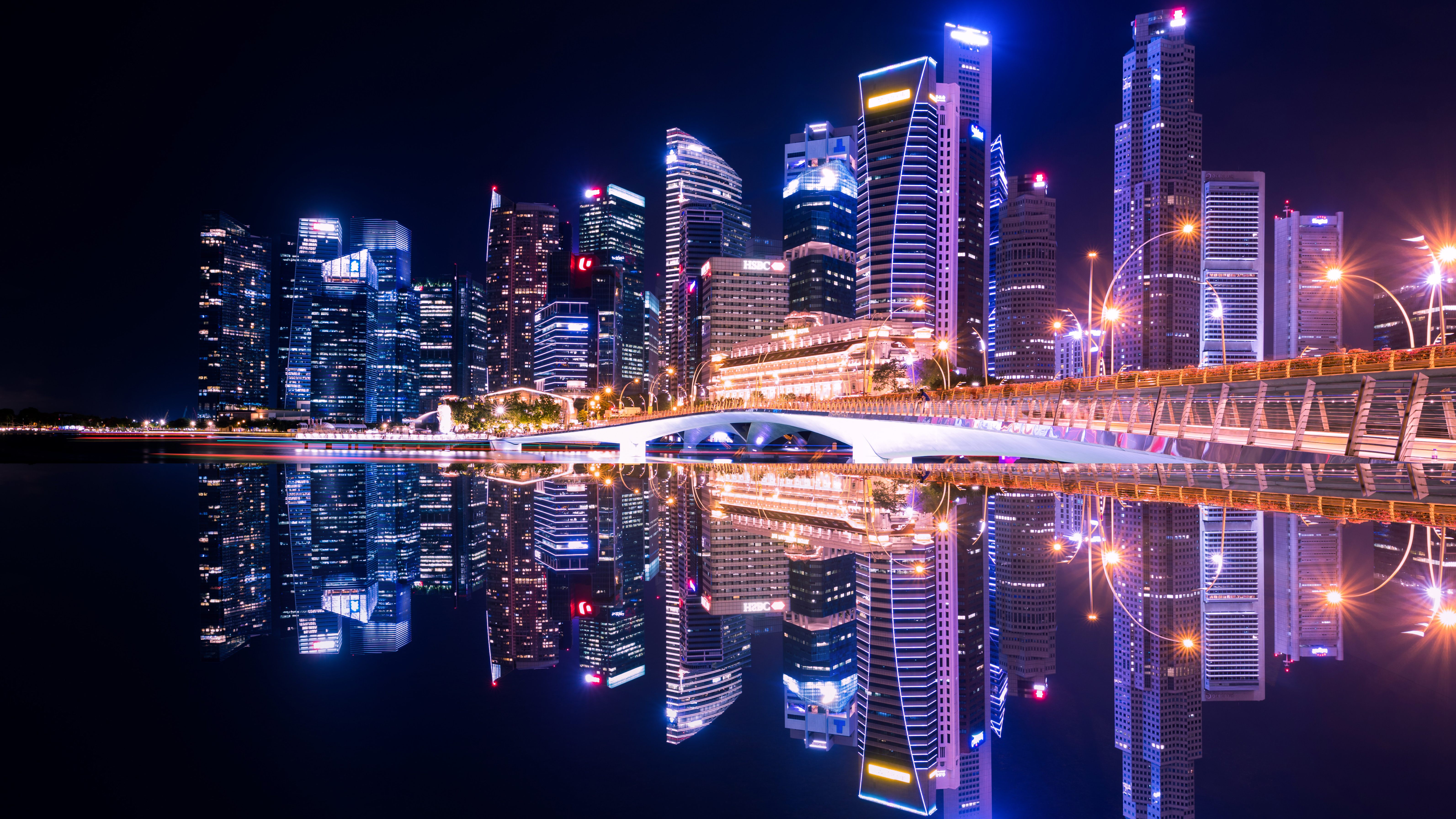 Скачать обои бесплатно Города, Сингапур, Сделано Человеком картинка на рабочий стол ПК
