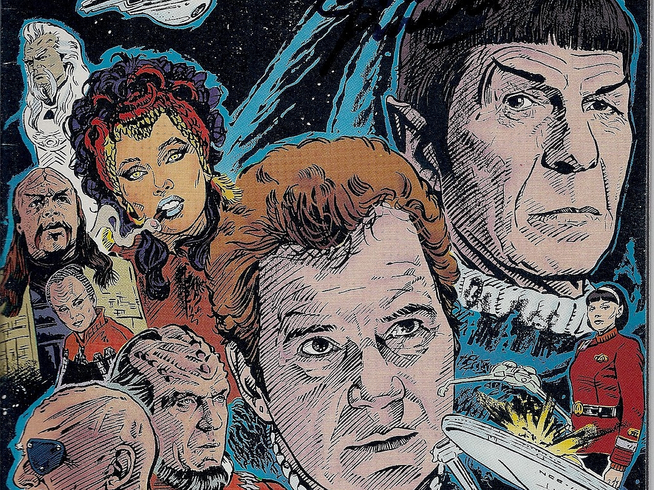 Free download wallpaper Comics, Star Trek Vi : The Undiscovered Country on your PC desktop