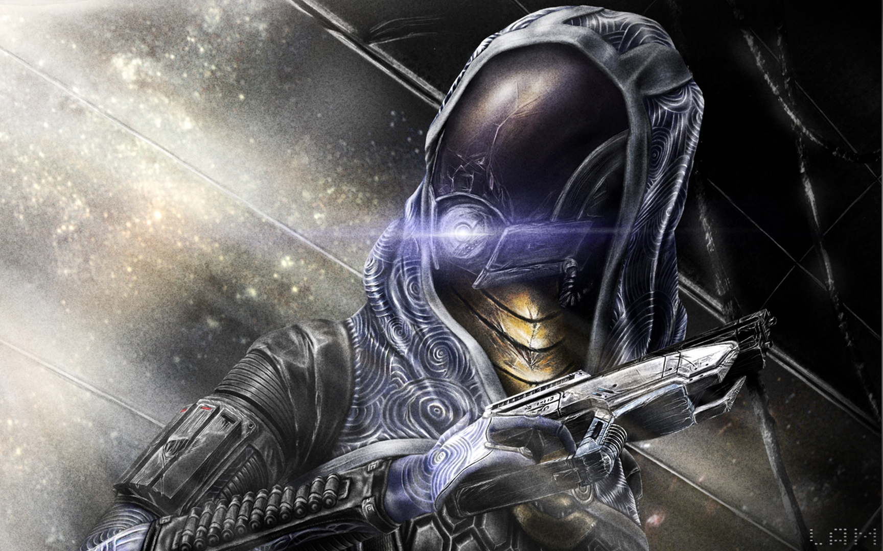 Download mobile wallpaper Mass Effect, Video Game, Tali'zorah for free.