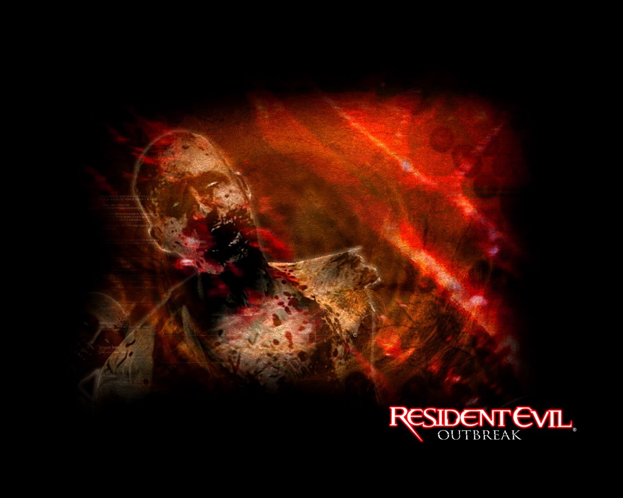 Популярні заставки і фони Спалах Resident Evil на комп'ютер