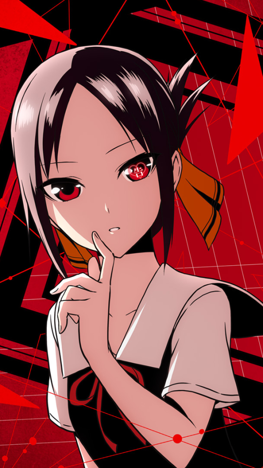 Handy-Wallpaper Animes, Kaguya Sama Wa Kokurasetai ~ Tensai Tachi No Ren'ai Zunô Sen ~ kostenlos herunterladen.