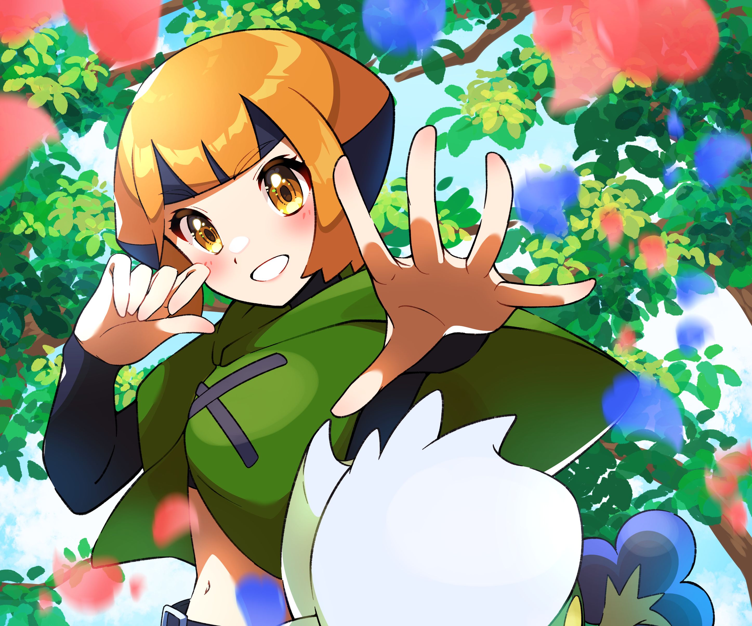 514180 Hintergrundbild herunterladen animes, pokémon, natane (pokémon) - Bildschirmschoner und Bilder kostenlos