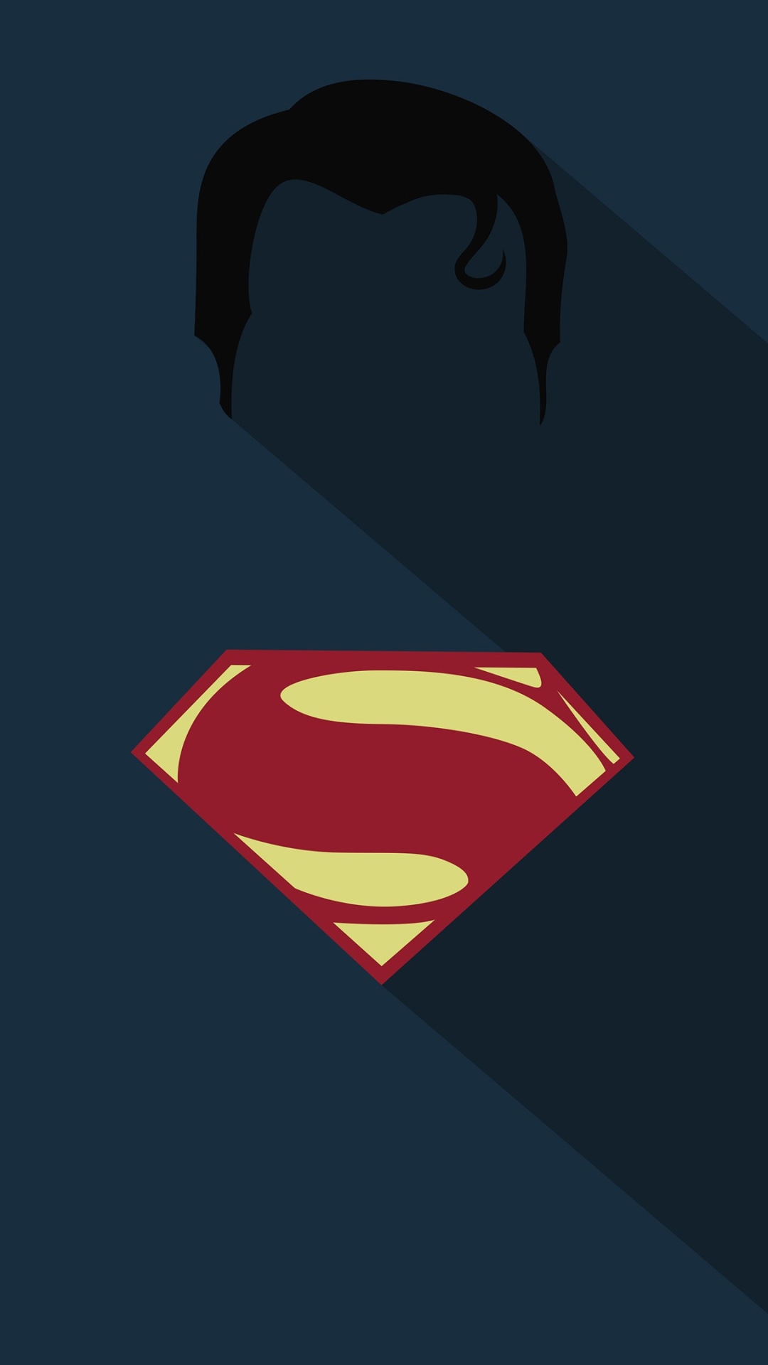 Скачати мобільні шпалери Супермен, Мінімалістичний, Комікси, Комікси Dc, Логотип Супермена безкоштовно.