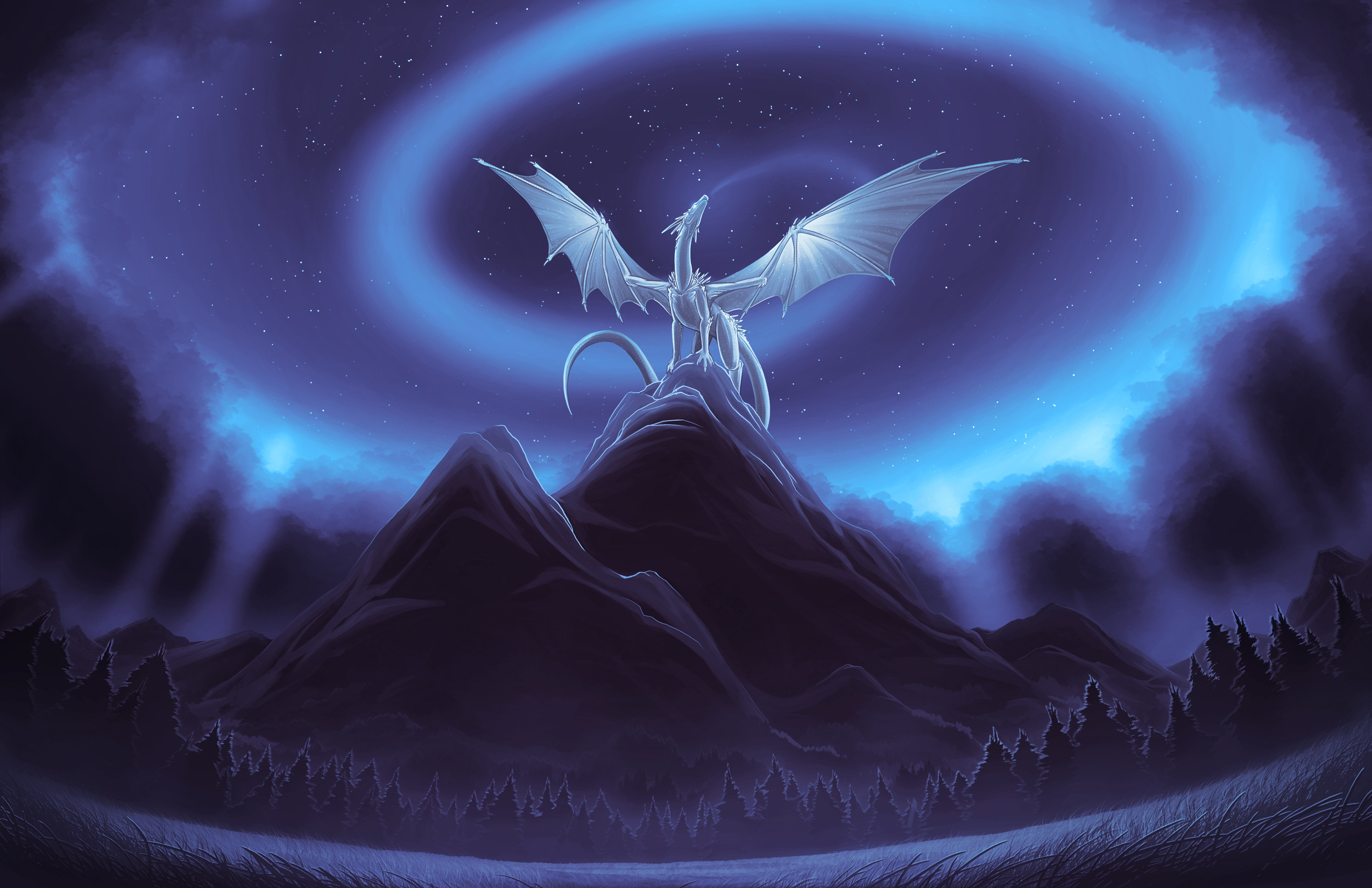 Download mobile wallpaper Fantasy, Dragon for free.