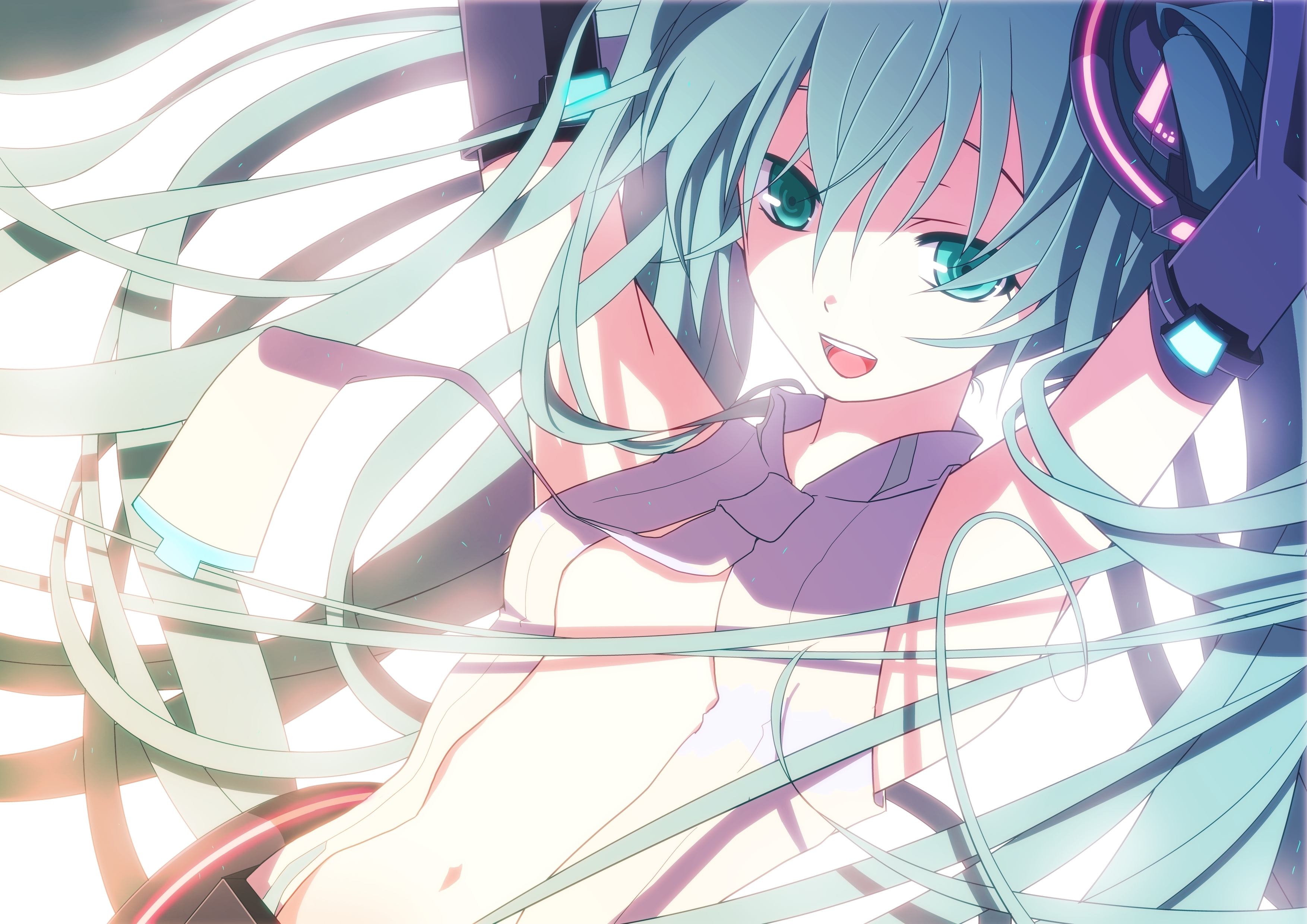 Laden Sie das Vocaloid, Hatsune Miku, Animes-Bild kostenlos auf Ihren PC-Desktop herunter