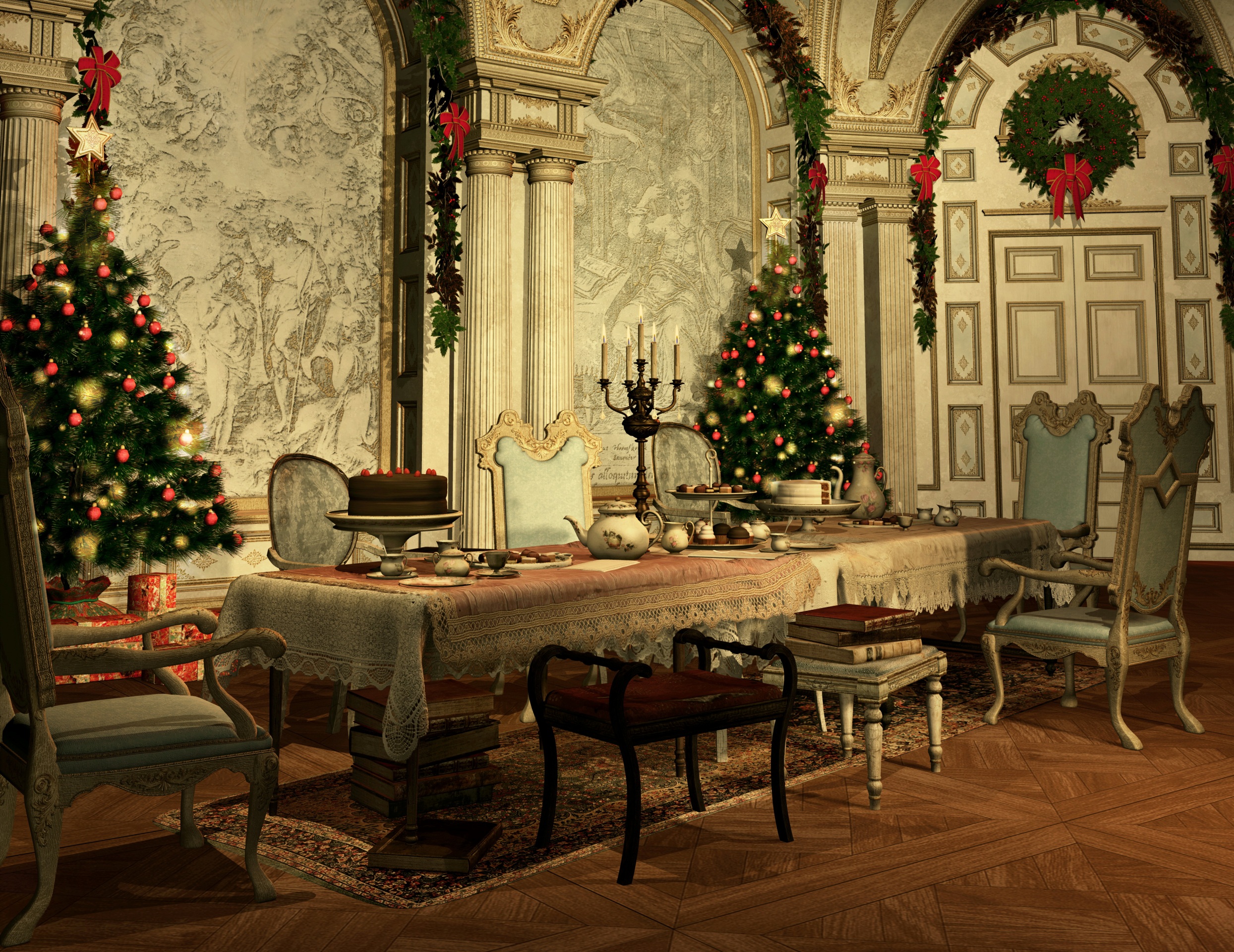 Laden Sie das Feiertage, Dekoration, Weihnachten, Weihnachtsbaum-Bild kostenlos auf Ihren PC-Desktop herunter