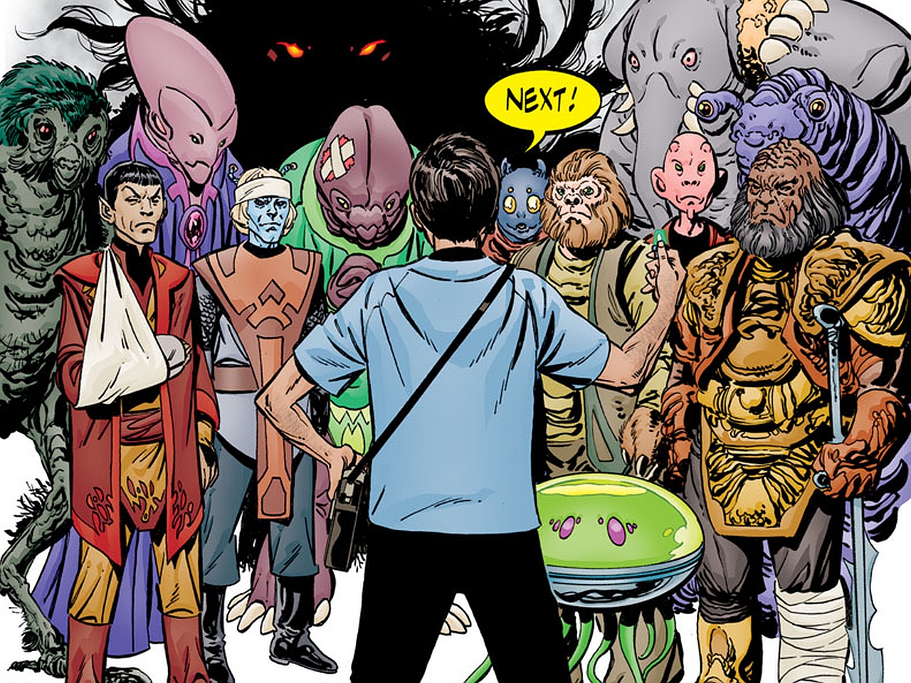 Free download wallpaper Star Trek, Comics on your PC desktop