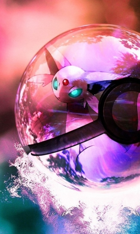 Download mobile wallpaper Anime, Pokémon, Pokeball, Espeon (Pokémon), Eeveelutions for free.