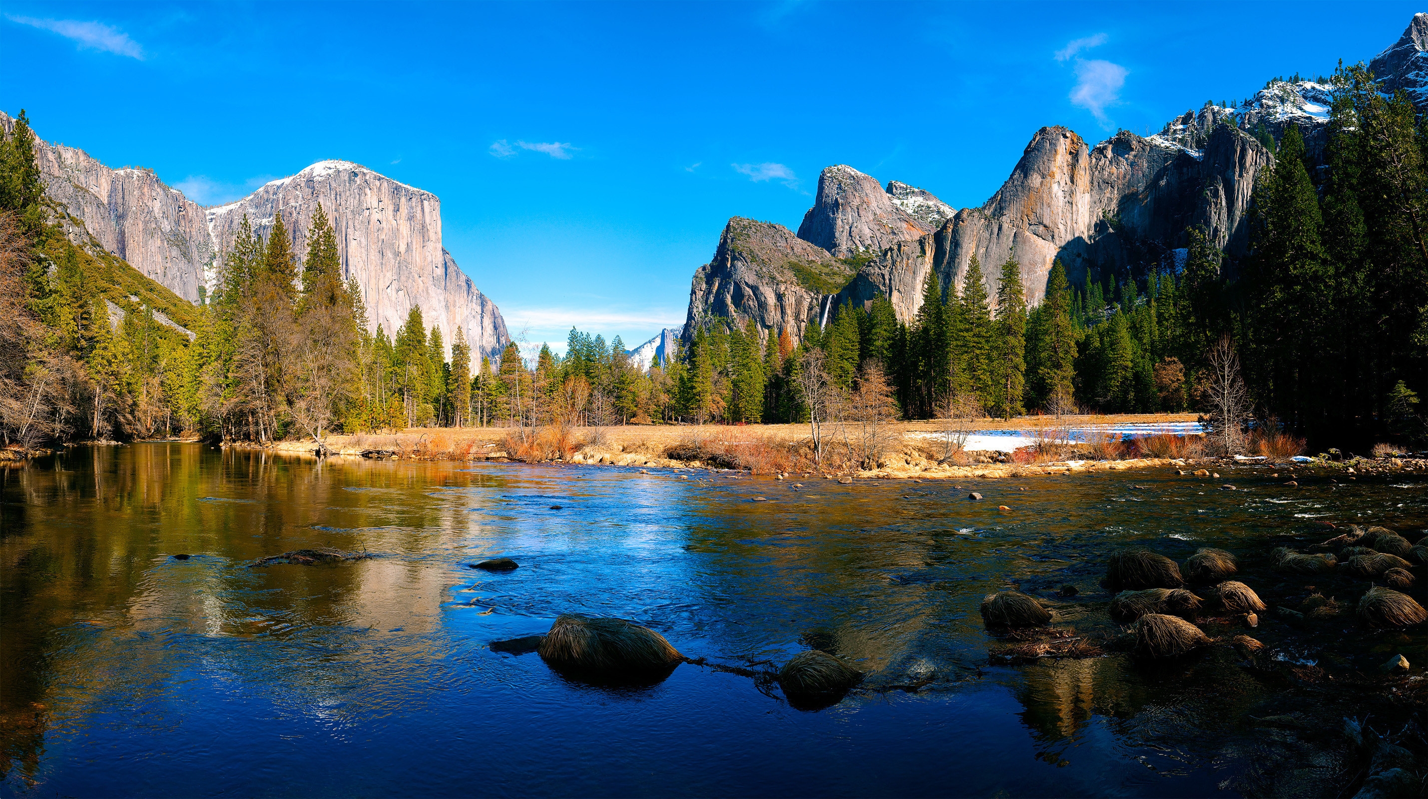 Download PC Wallpaper landscape, mountains, nature, rivers