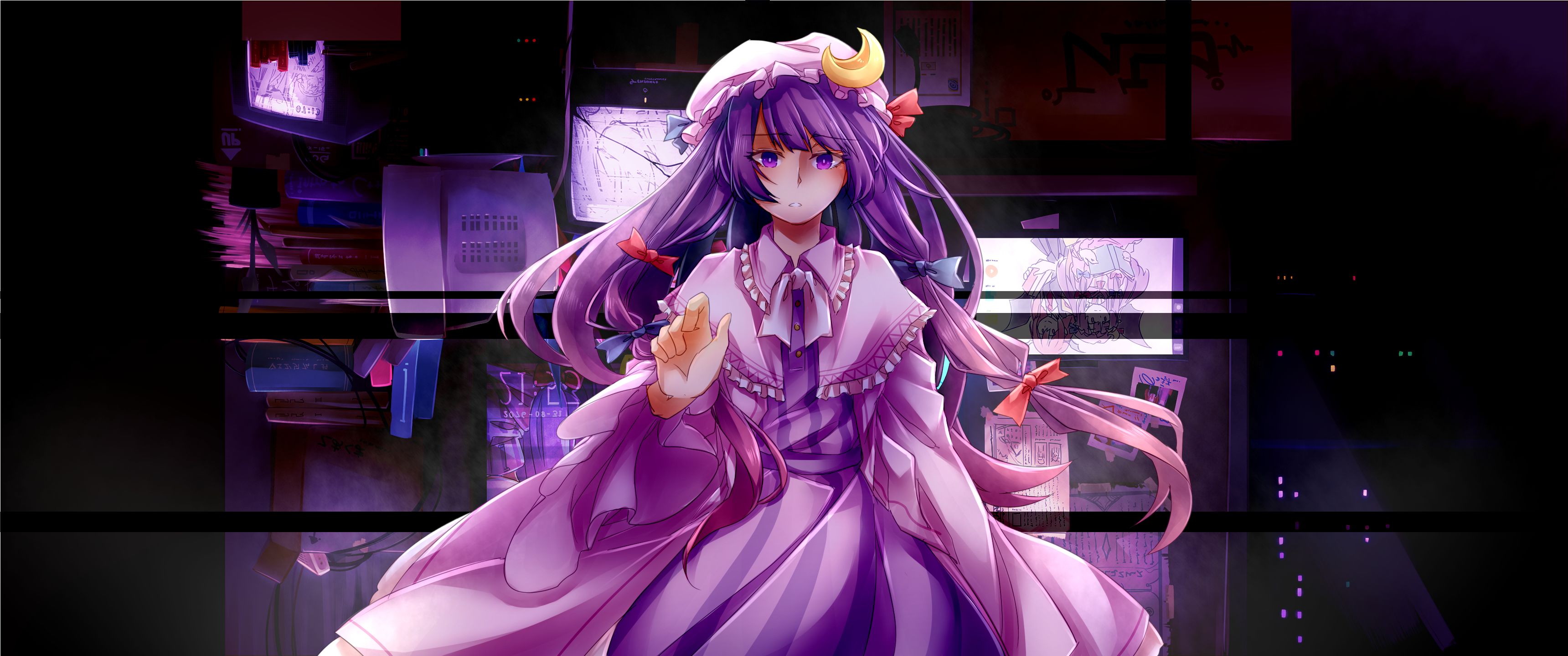 Download mobile wallpaper Anime, Touhou, Patchouli Knowledge for free.