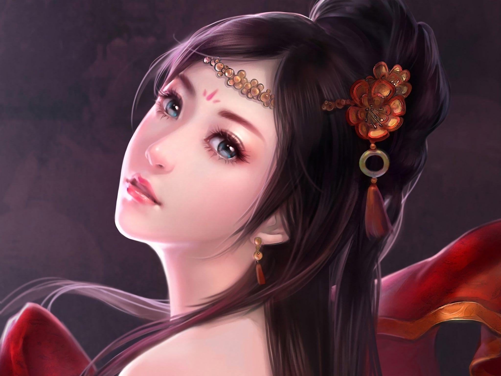 Download mobile wallpaper Fantasy, Women, Asian for free.