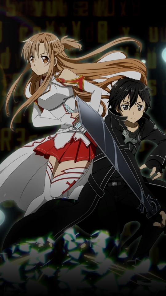 Baixar papel de parede para celular de Anime, Sword Art Online, Asuna Yuuki, Kirito (Sword Art Online), Kazuto Kirigaya gratuito.