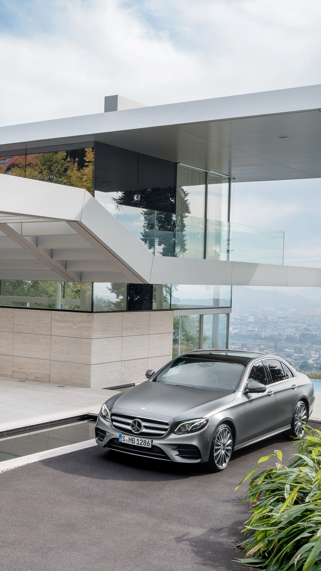 Download mobile wallpaper Car, Mercedes Benz, Vehicle, Vehicles, Silver Car, Mercedes Benz E Class for free.