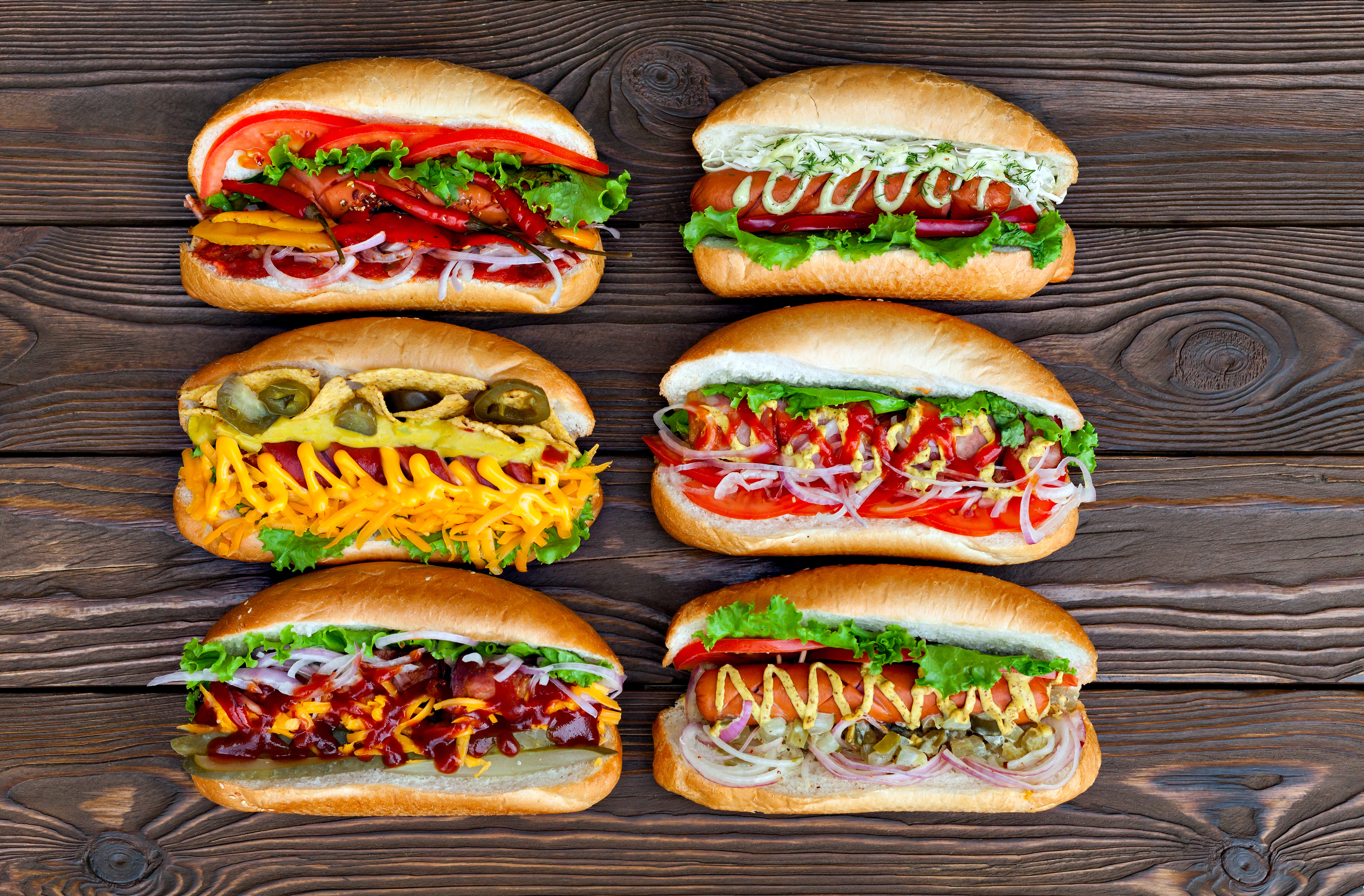 1529356 Hintergrundbild herunterladen nahrungsmittel, hotdog - Bildschirmschoner und Bilder kostenlos