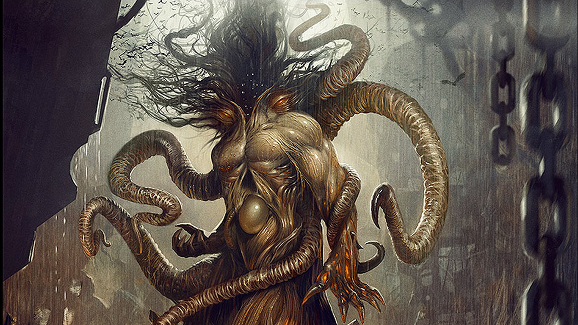 Laden Sie Shub Niggurath HD-Desktop-Hintergründe herunter