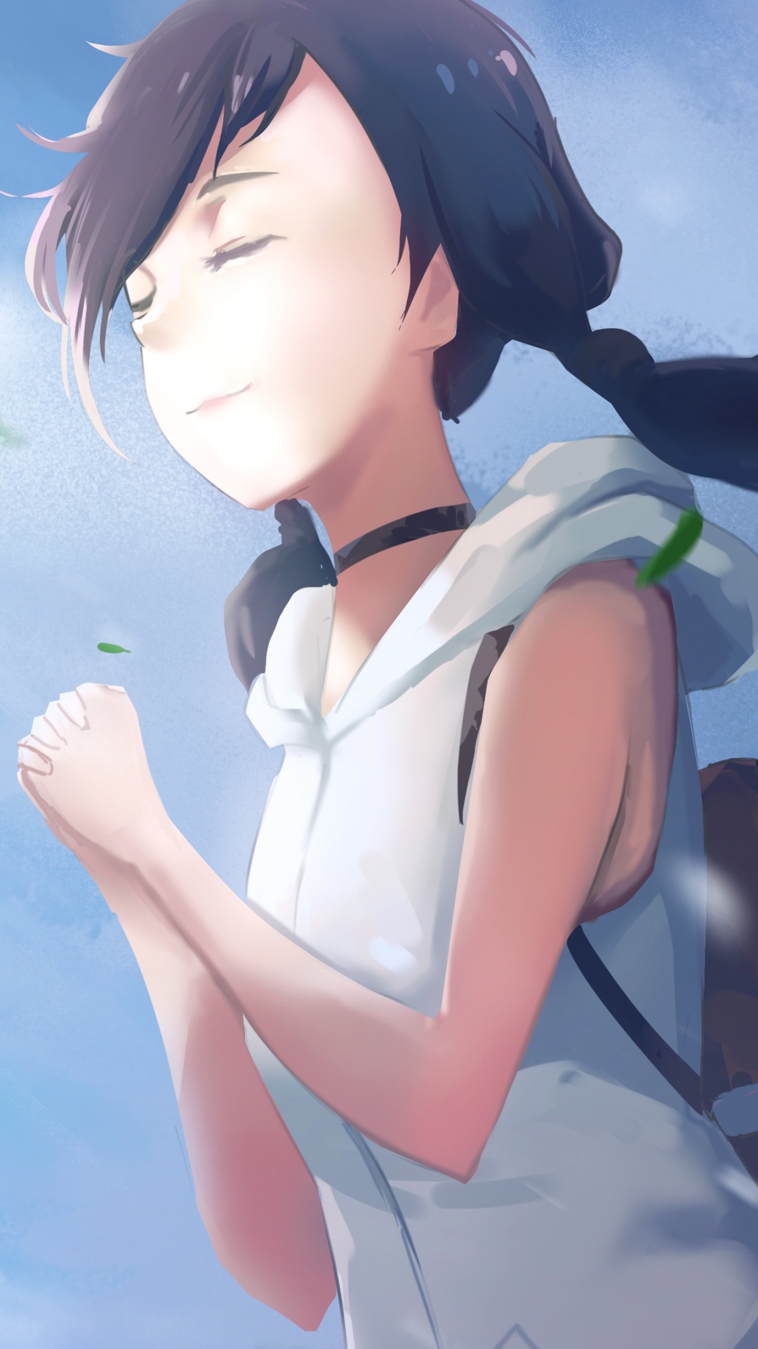 Handy-Wallpaper Animes, Weathering With You Das Mädchen Das Die Sonne Berührte, Hina Amano kostenlos herunterladen.