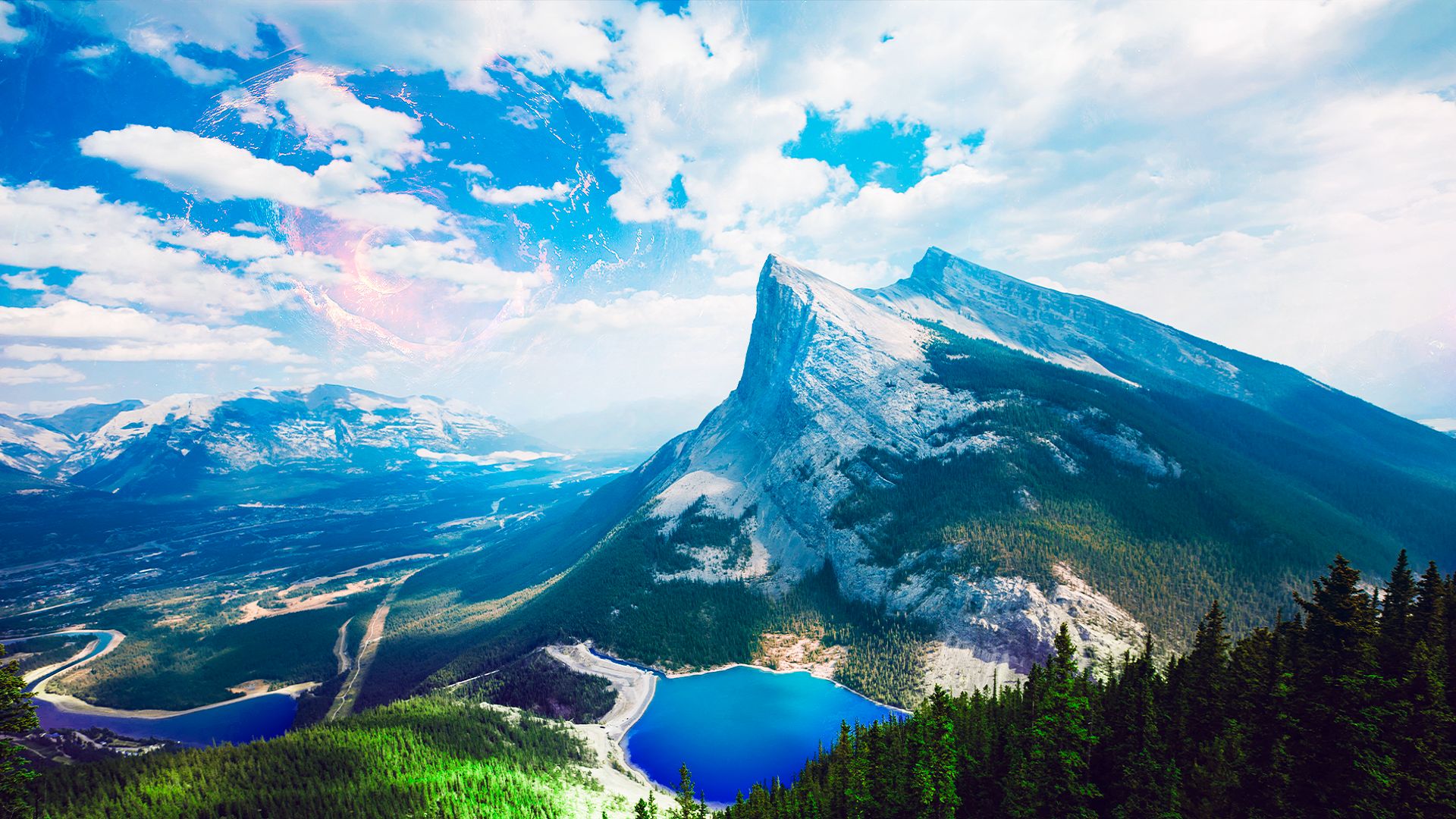 Laden Sie das Landschaft, Fluss, Gebirge, Wolke, Fotografie, Himmel-Bild kostenlos auf Ihren PC-Desktop herunter