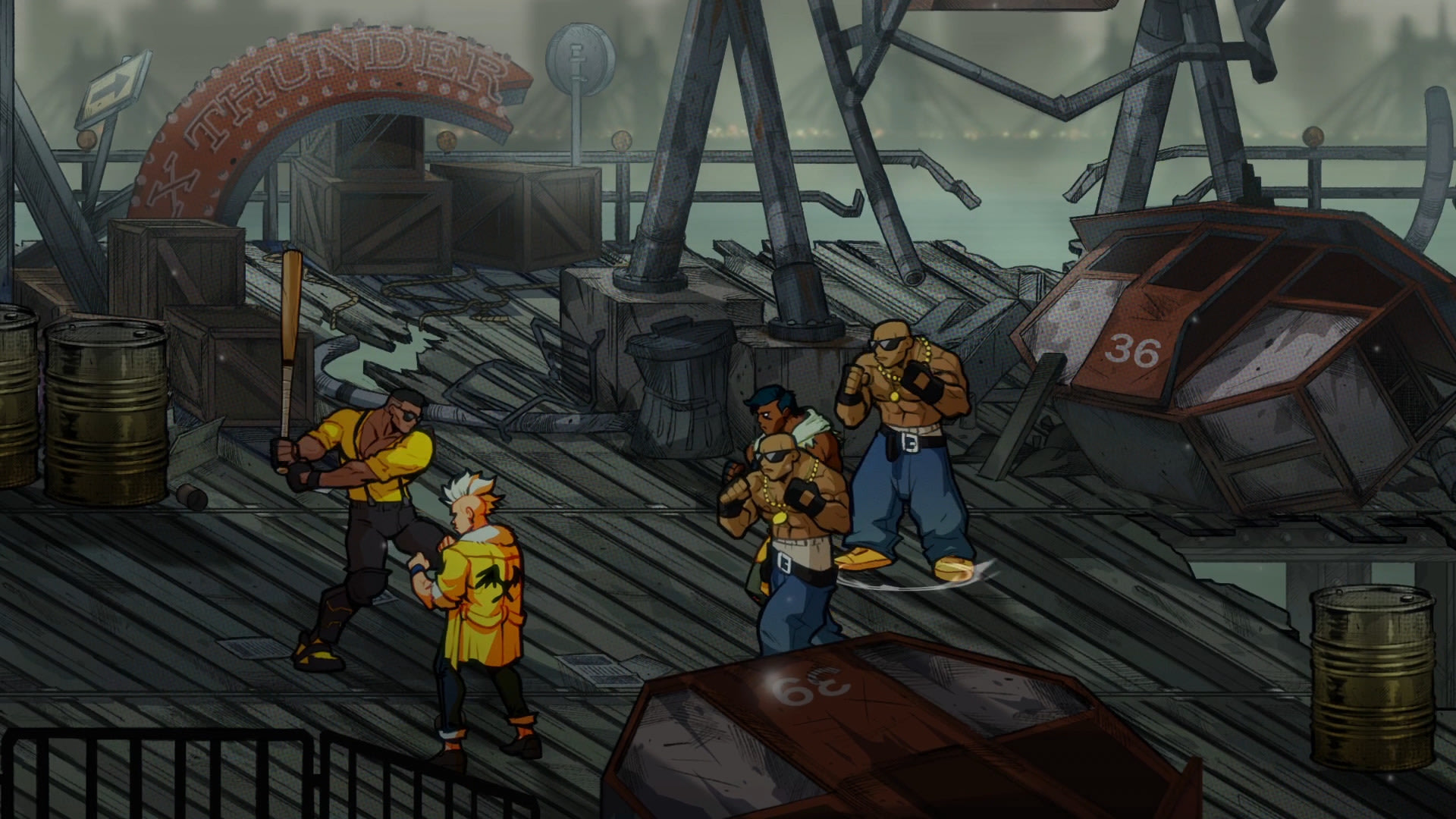 video game, streets of rage 4